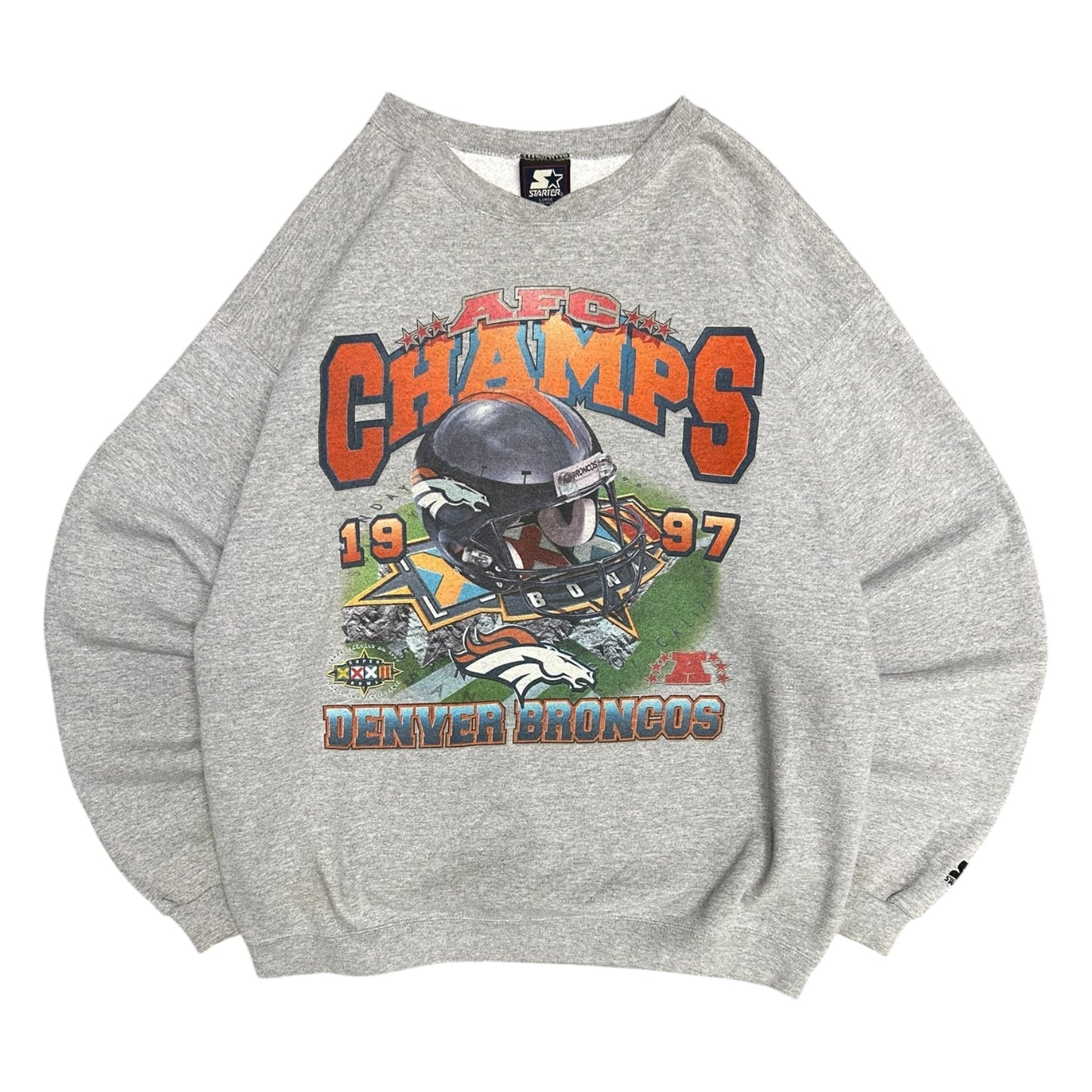 Vintage 1997 Broncos AFC Champs Sweatshirt