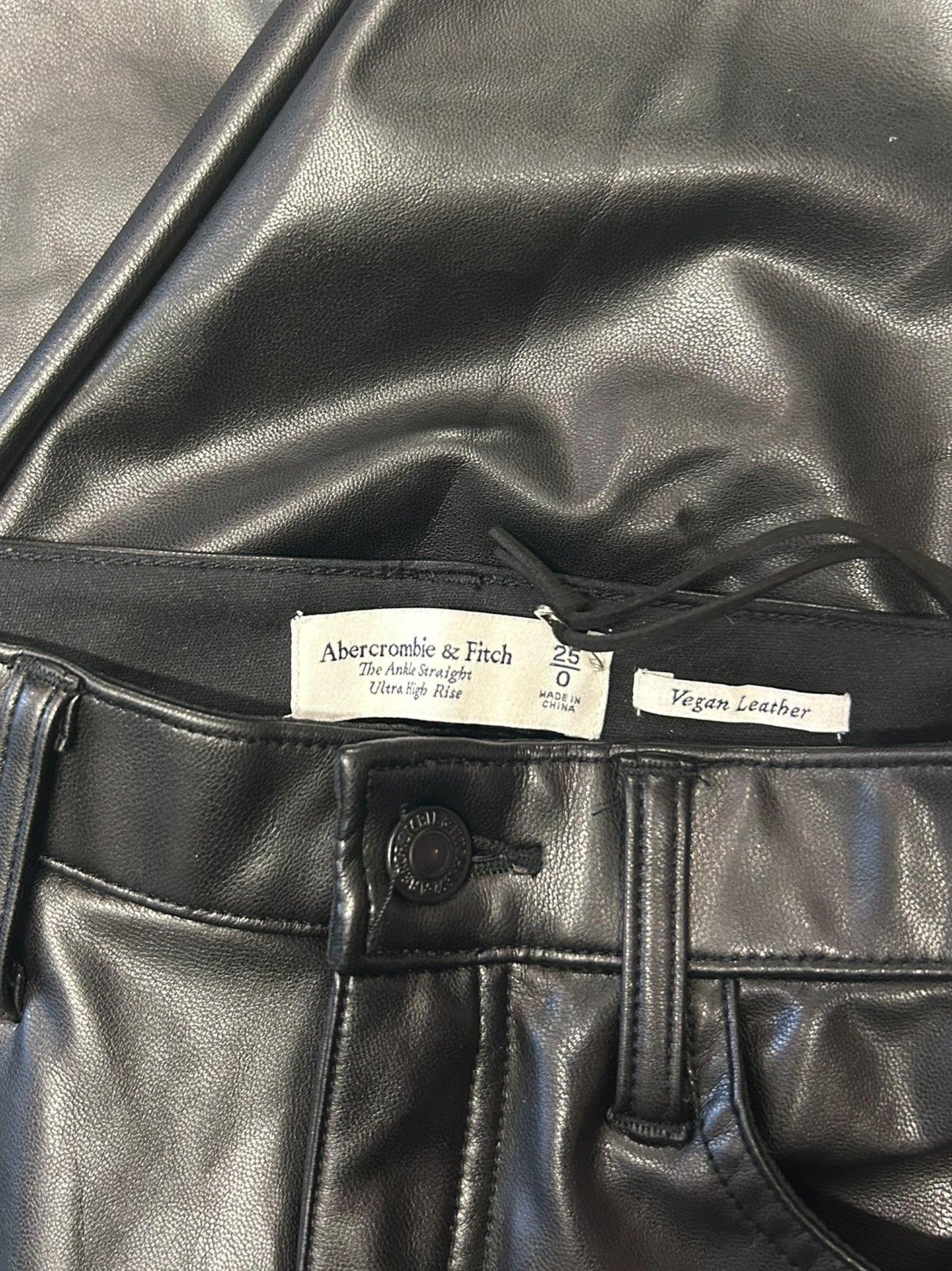 Women’s Abercrombie & Fitch Vegan Leather Pants