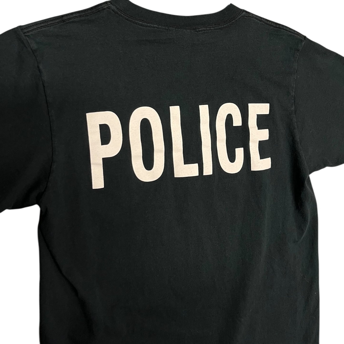 Vintage Police Double Sided Spell Out Tee