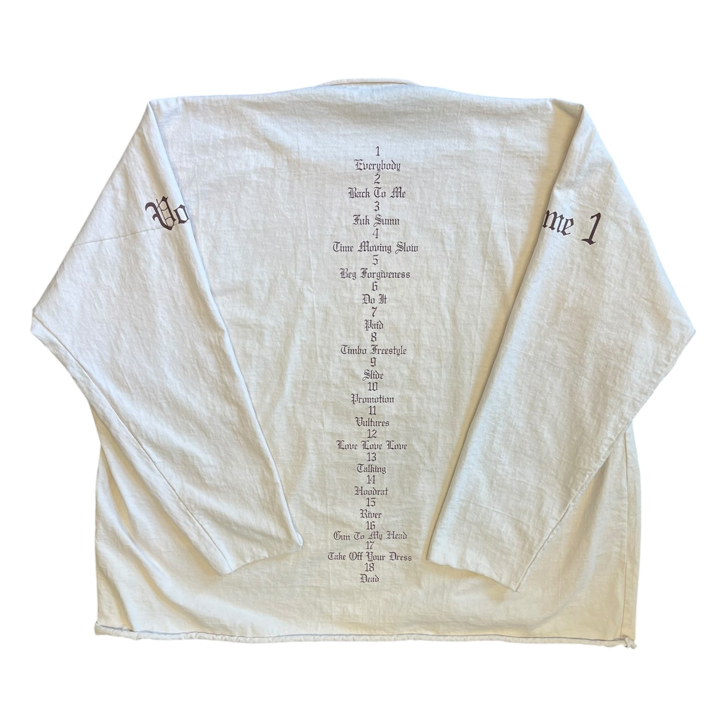 Kanye West Vultures Volume 1 L/S Tee