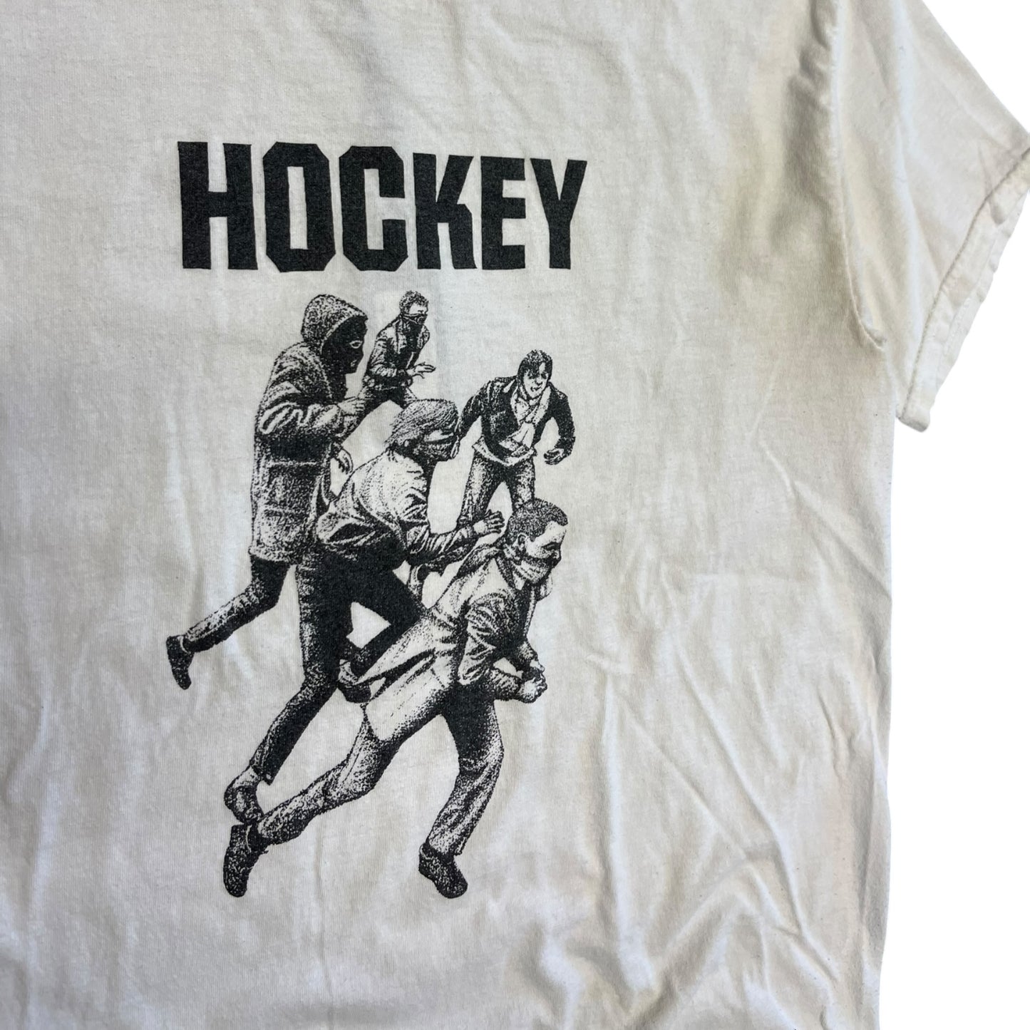 Masked Group Of Men Hockey Tee
