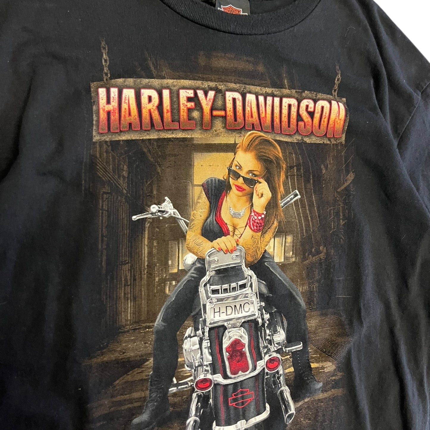 Y2K Harley Davidson Four Rivers Women Tee