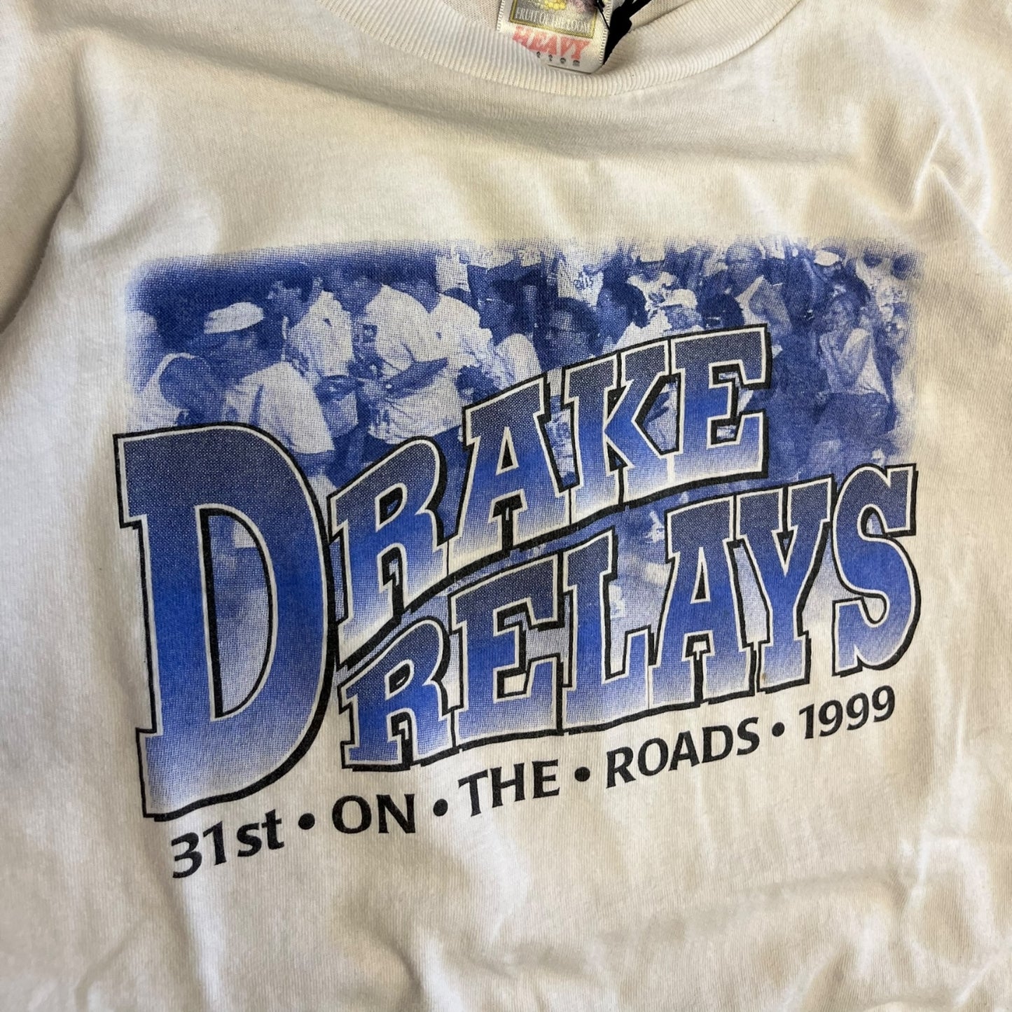 1999 Drake Relays White Tee