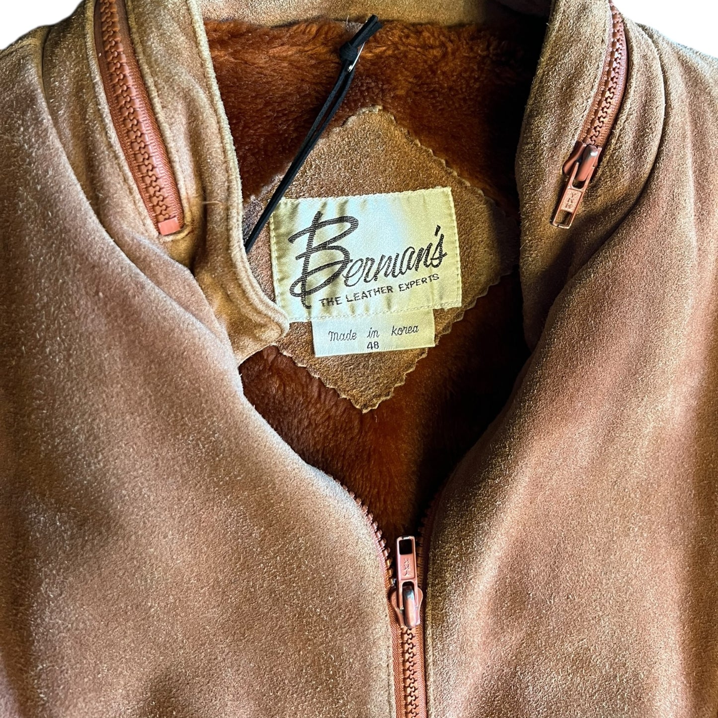 Vintage Bernan’s Suede Leather Jacket