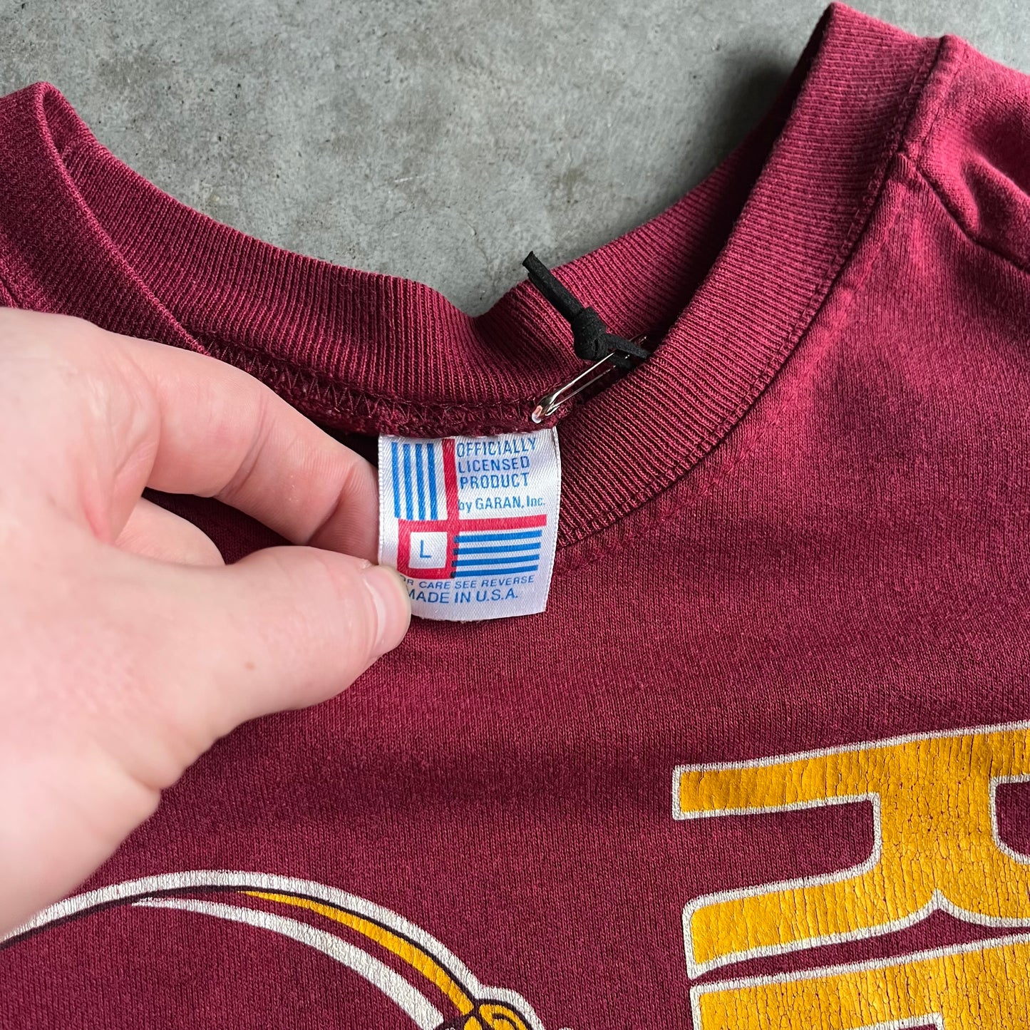 Vintage Washington Redskins Raglan Cut Sweatshirt
