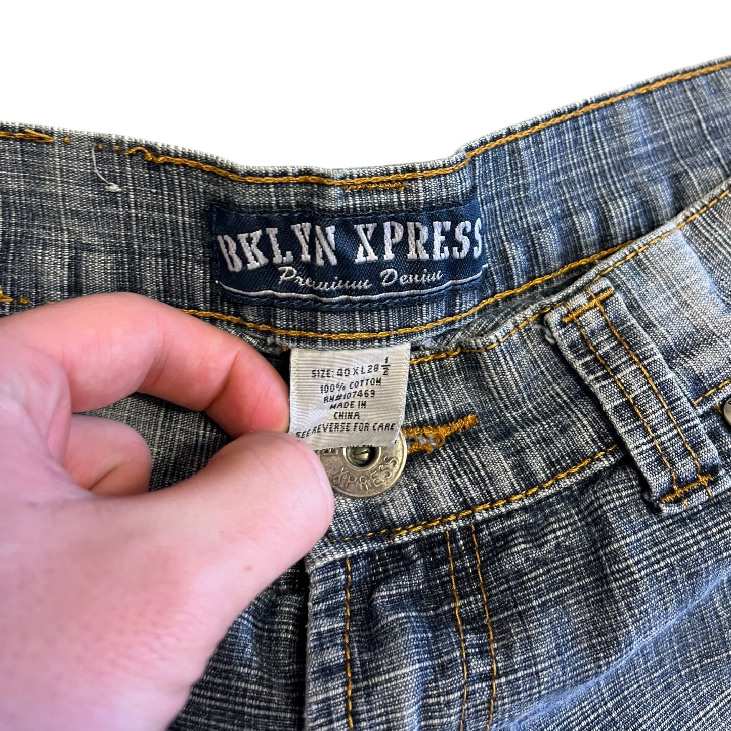 Y2K Brooklyn Xpress Baggy Jorts