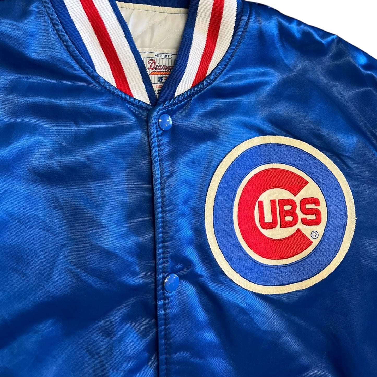 Vintage Starter Chicago Cubs Satin Jacket