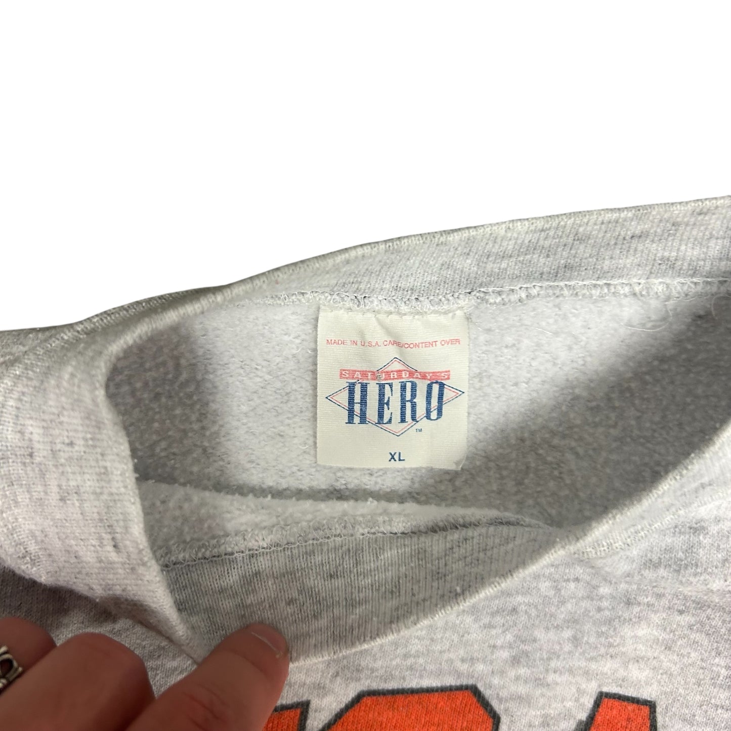 Vintage 1990 Bart Simpson Chicago Bears Sweatshirt