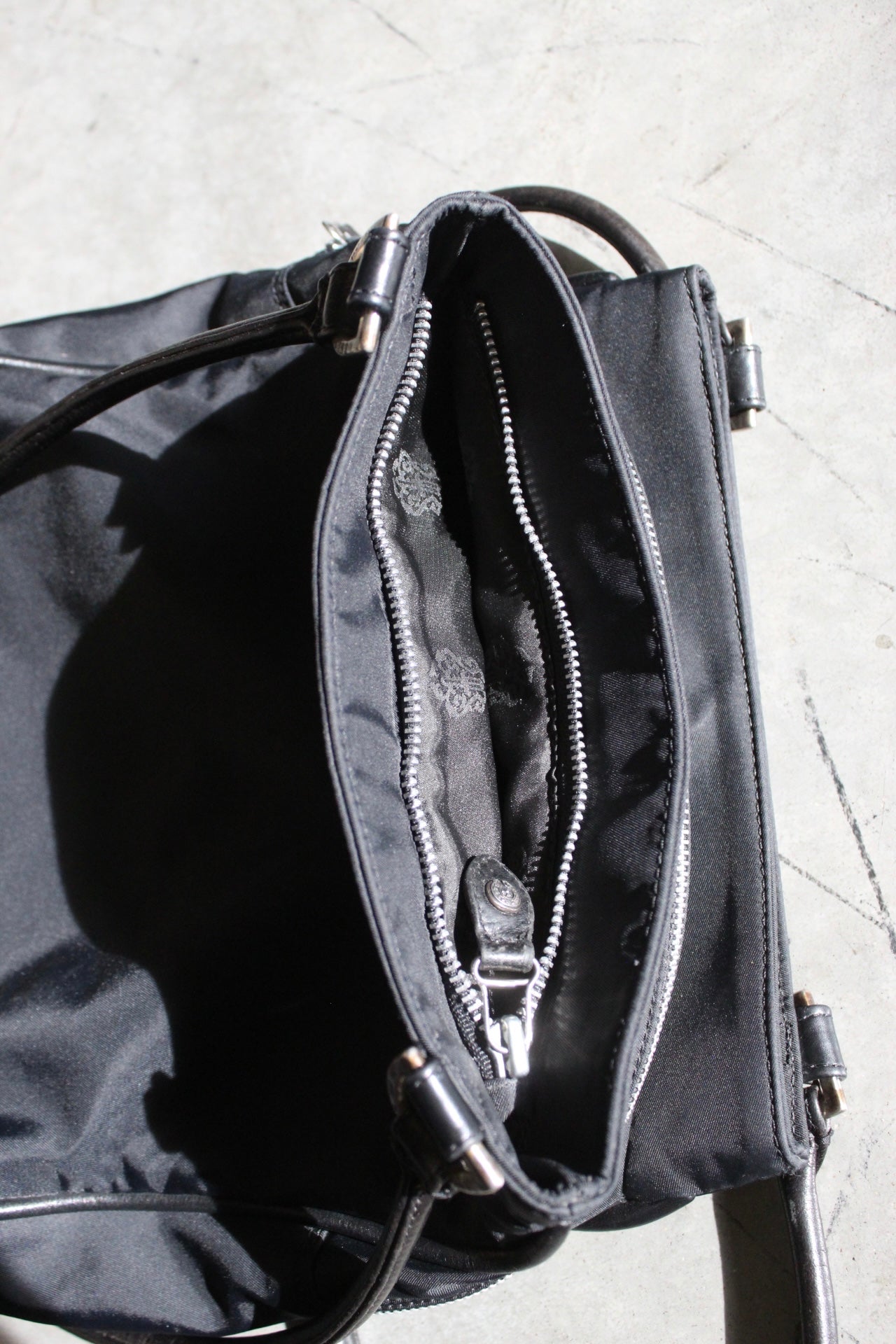 Chrome Hearts Nylon Gunslinger Hand Bag