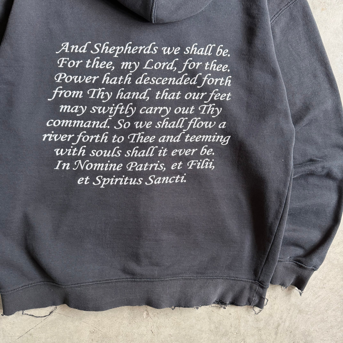 Vintage Boondock Saints Black Graphic Zip Up