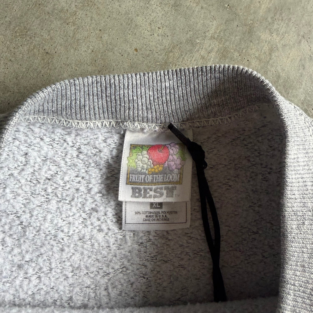 Vintage Iowa “XXL” Athletic Dept. Gray Sweatshirt