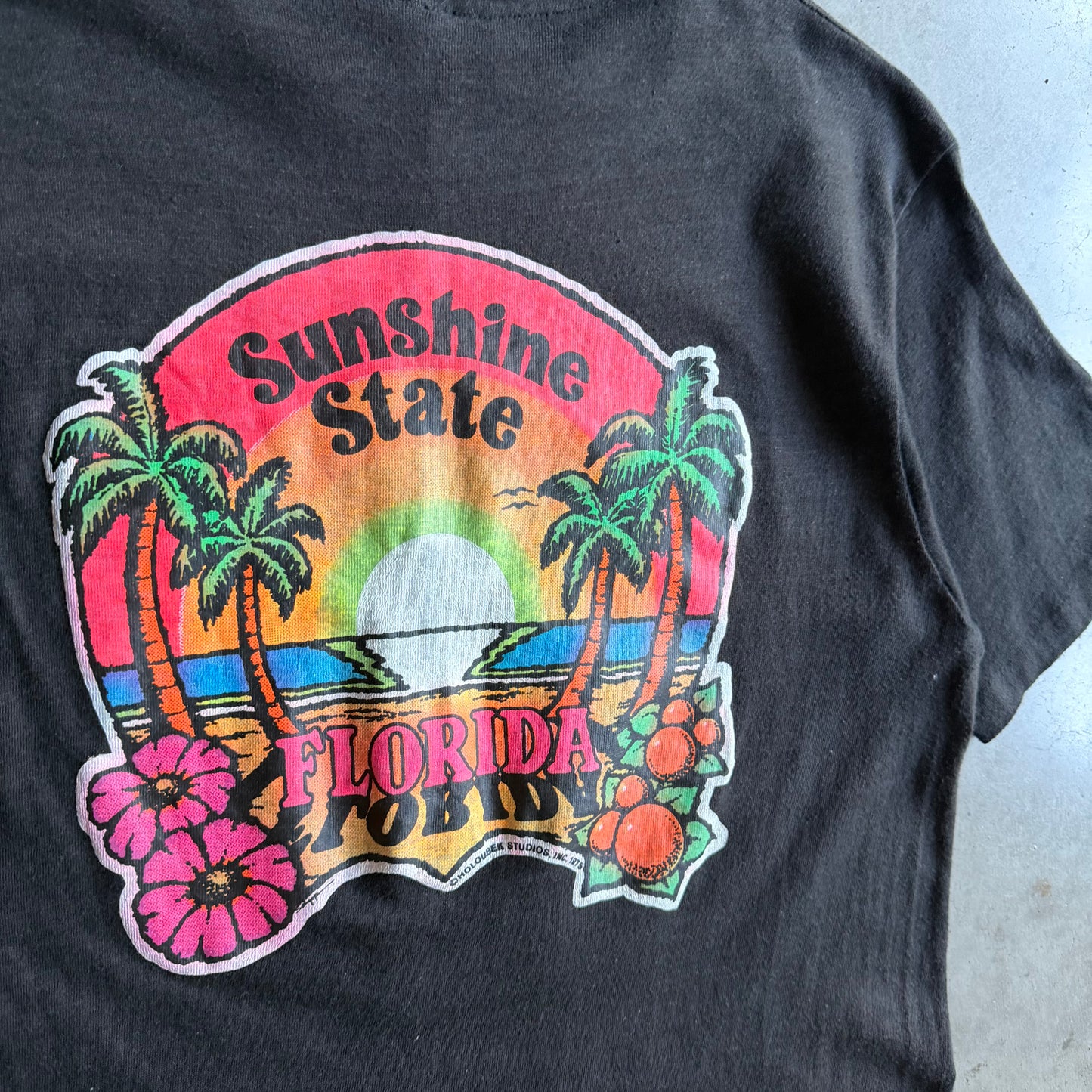 70s Hanes Daytona Beach Bike Week Harley Davidson Florida Tee