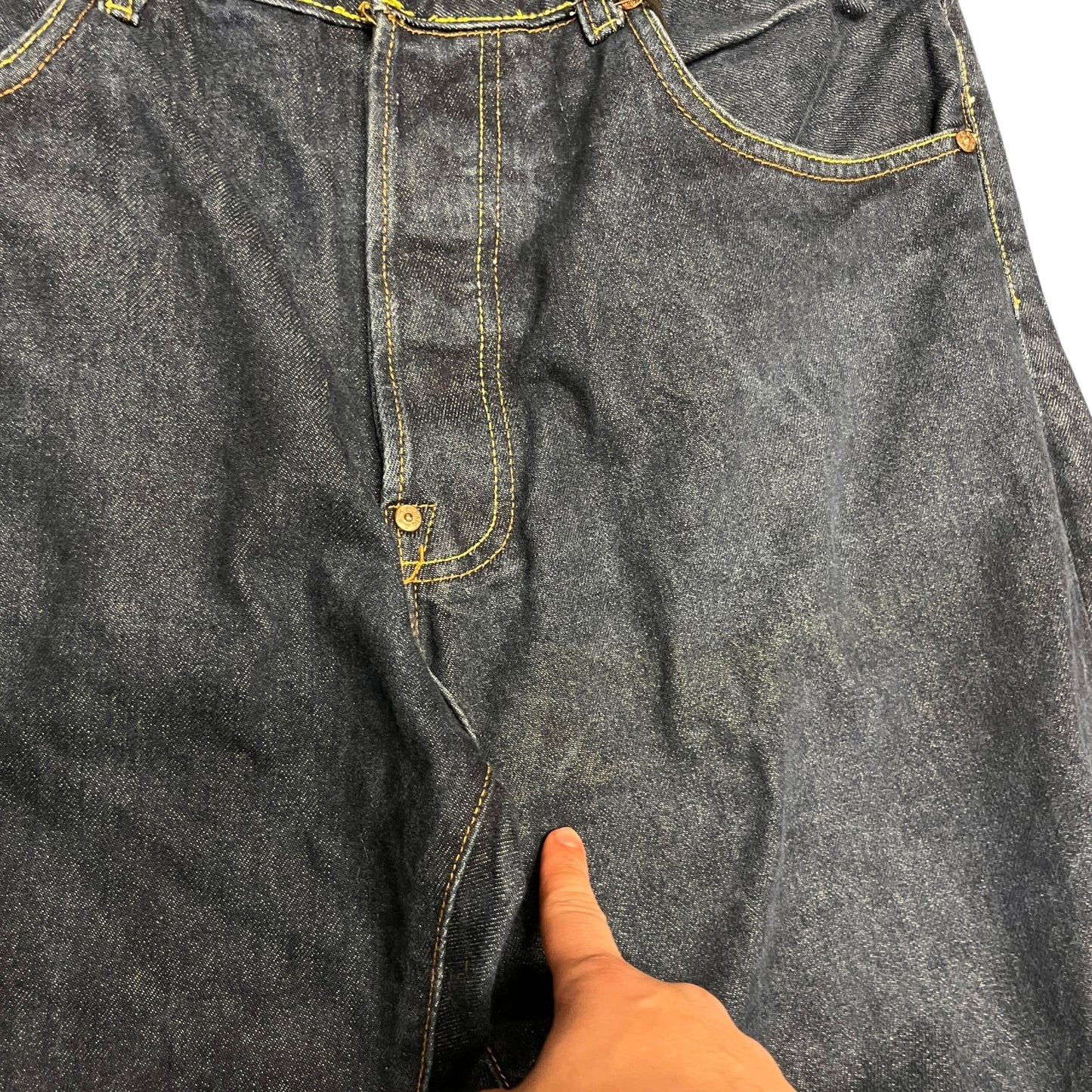 Vintage Red Monkey RMC Embroidered Pocket Jeans