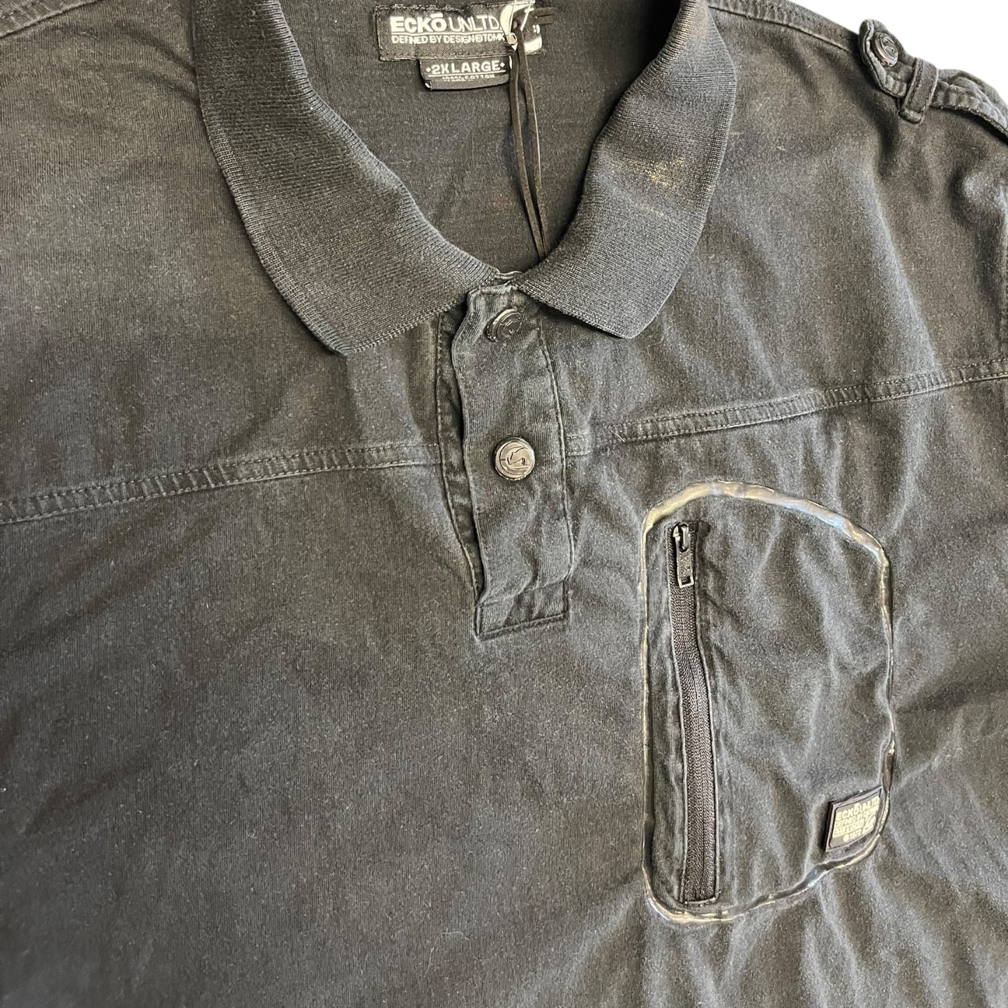 Y2K Ecko Unltd Pocket Polo Tee