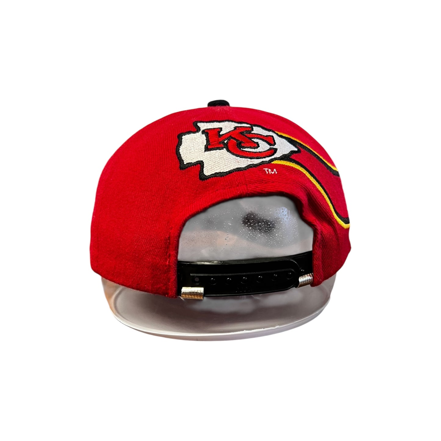 Vintage Drew Pearson Kansas City Chiefs Swirl Pinwheel SnapBack