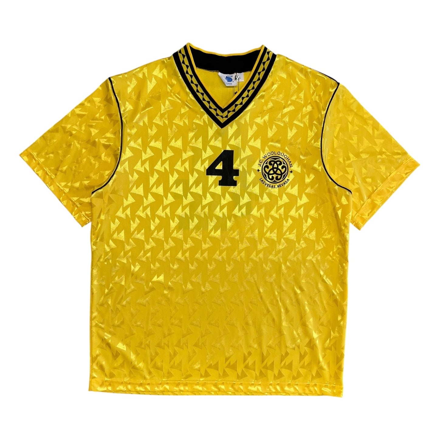 J.C. Wooloughan Las Vegas Yellow Soccer Shirt