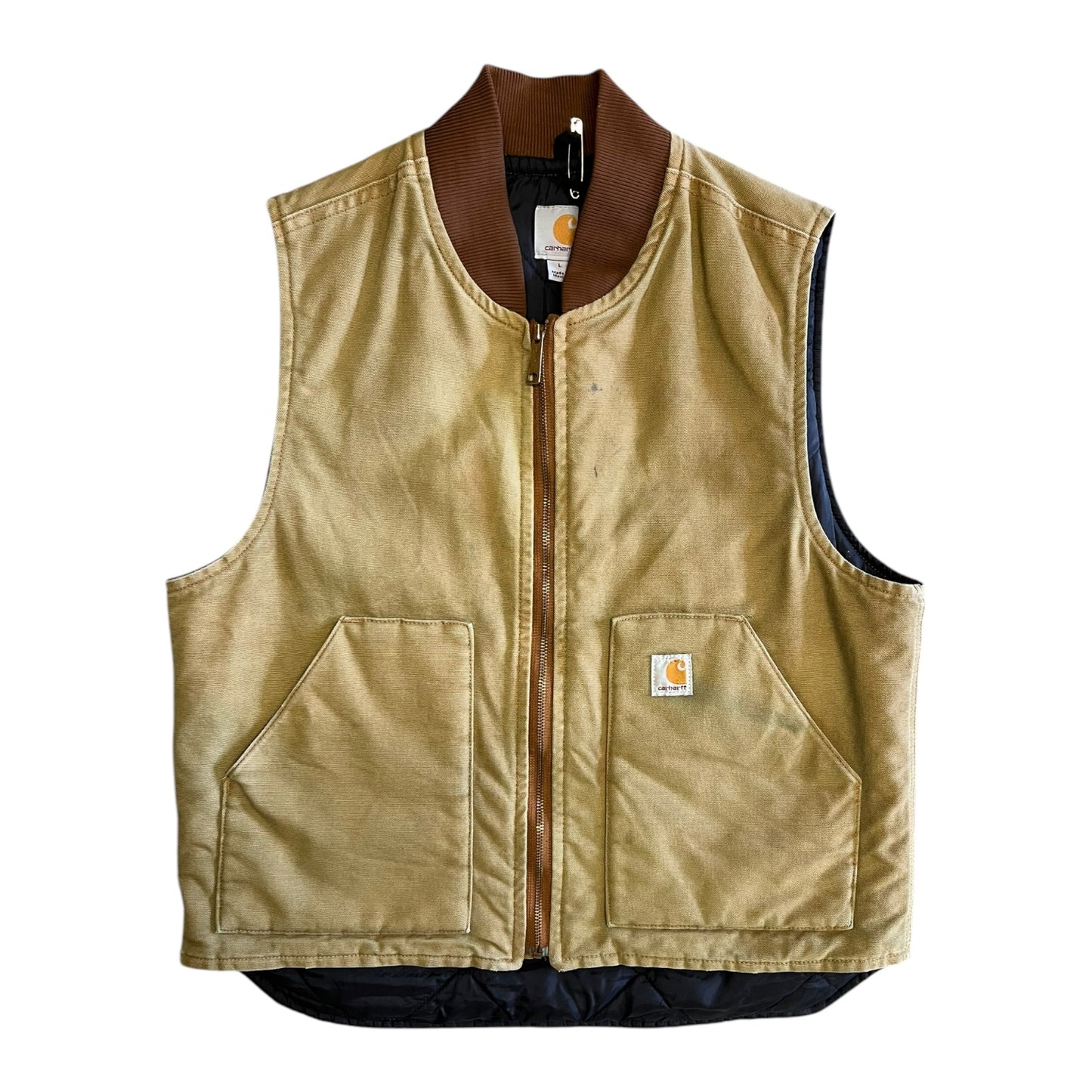 Carhartt ‘V01 BRN’ Dyed Vest
