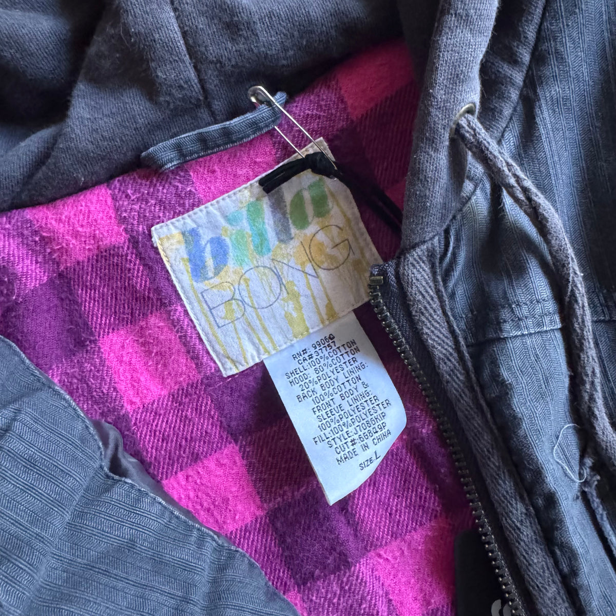 Women’s Y2K Billa Bong Military Cargo Parka Bella Swan Core