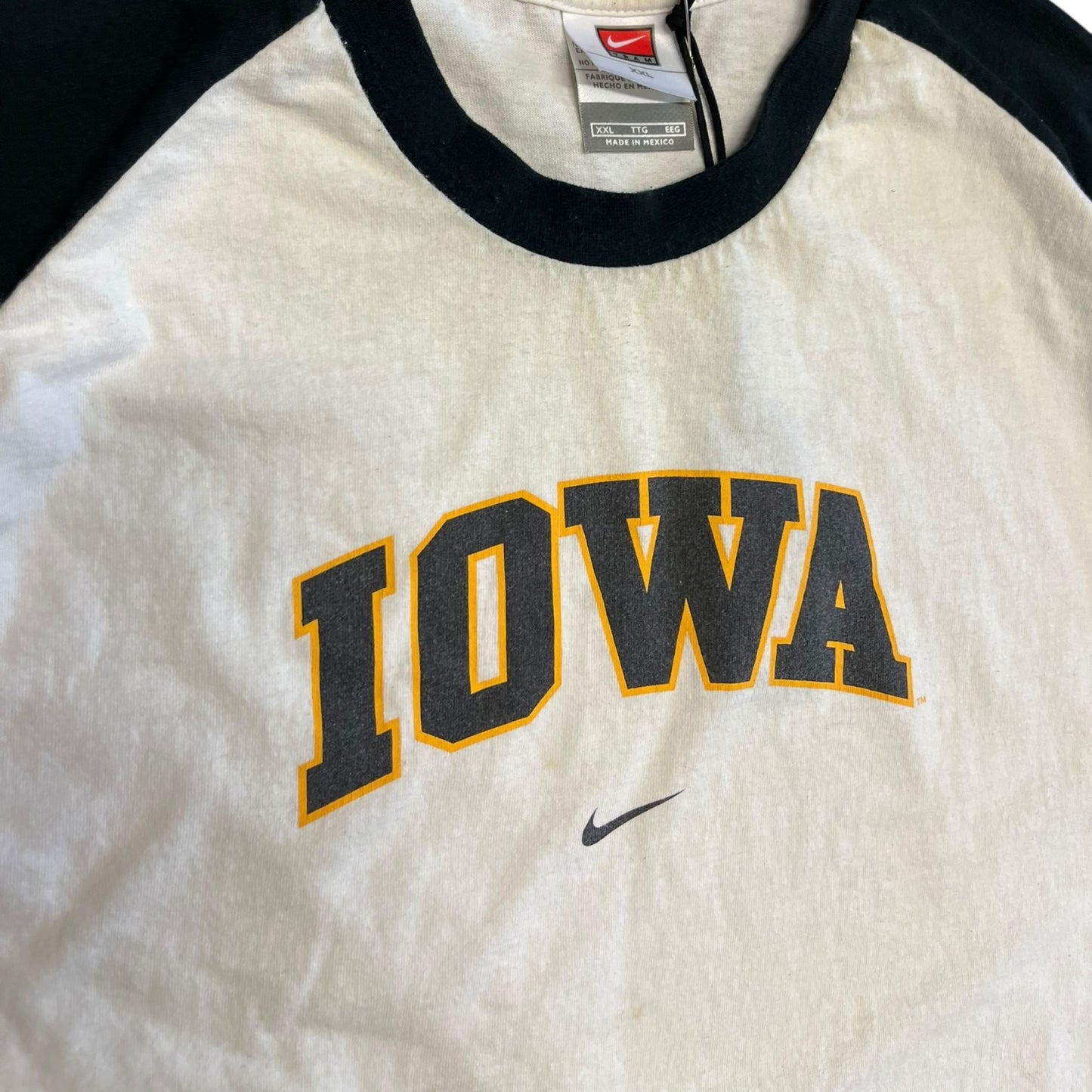 Vintage Nike Iowa Center Swoosh Tee