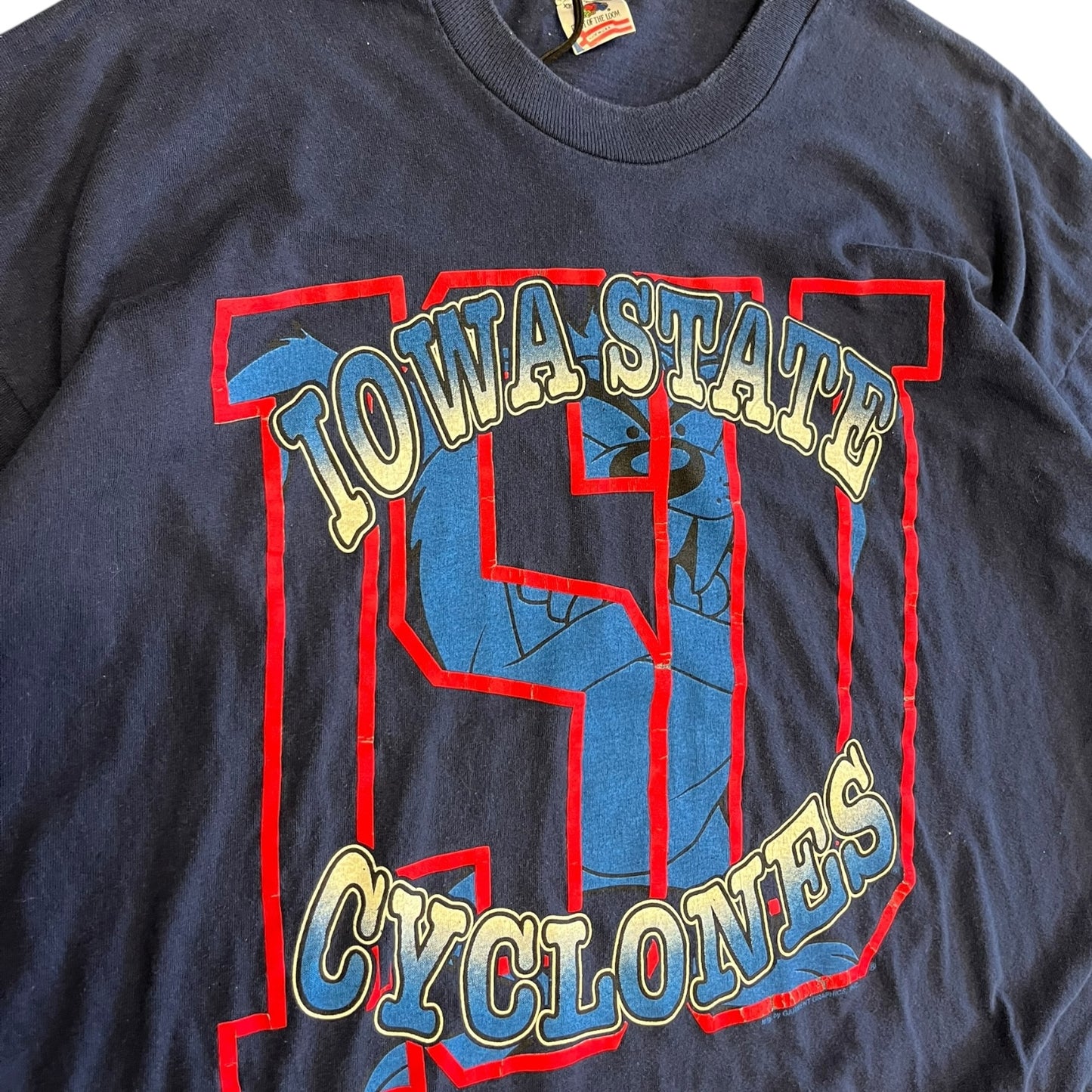 Vintage Iowa State Cyclones Tasmania Devil T Shirt