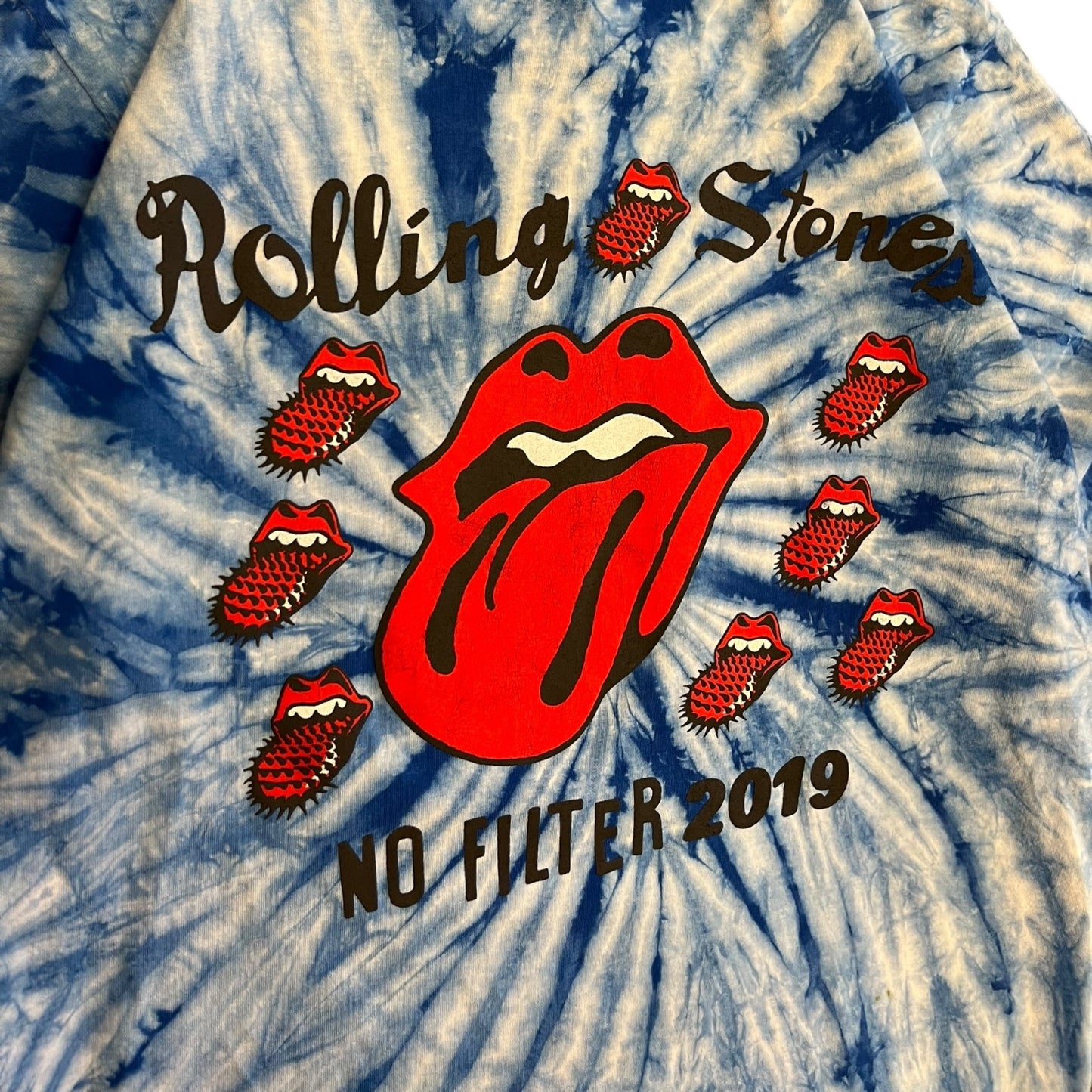 Tie Dye Rolling Stones 2019 USA Tour Longsleeve