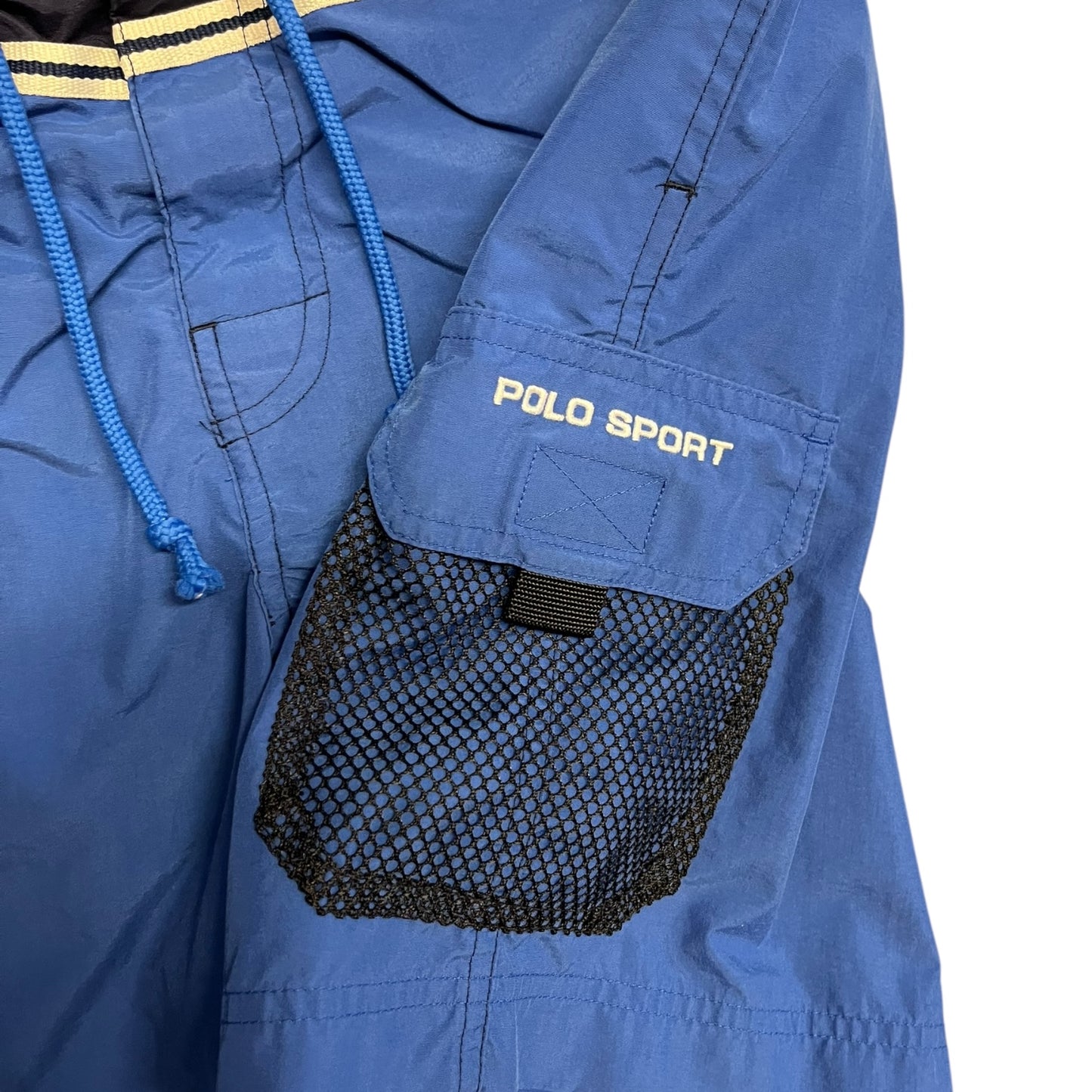 Vintage Polo Sport Navy Blue Board Shorts