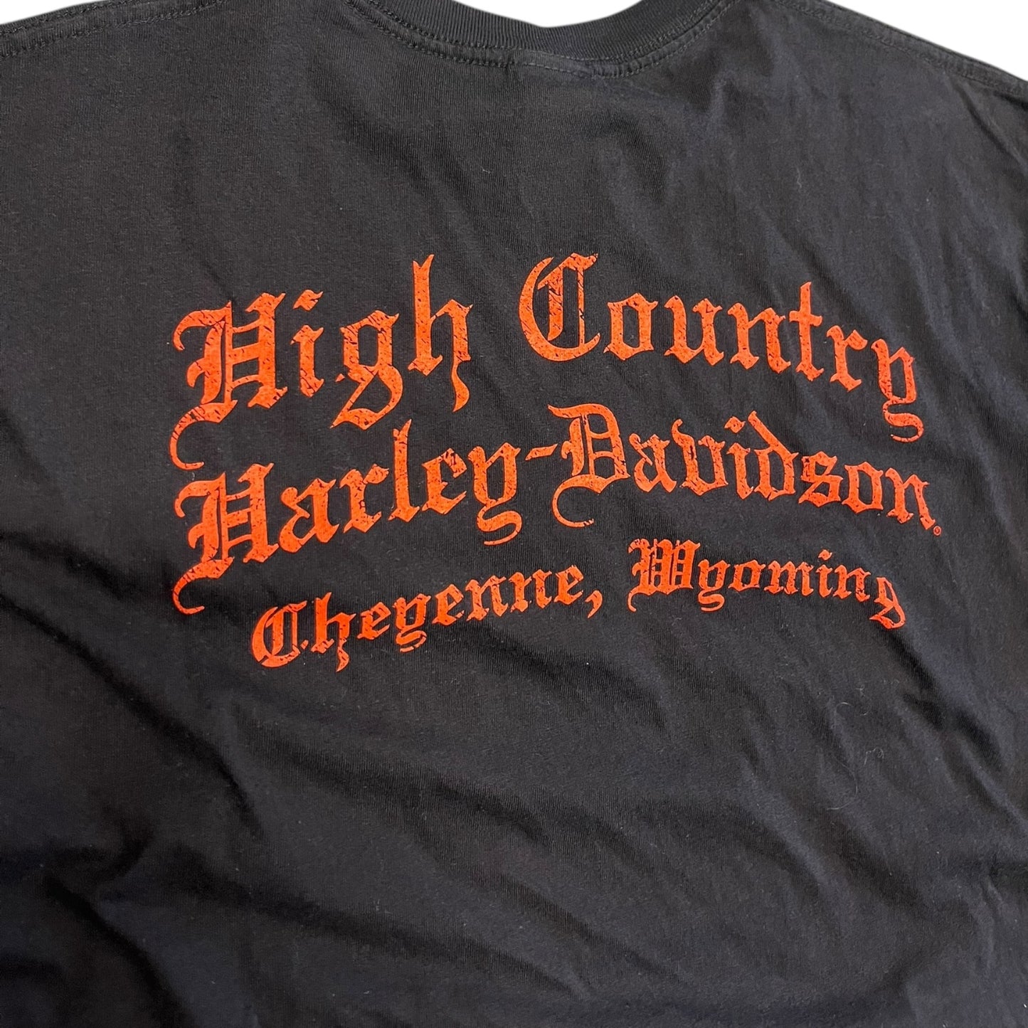 Y2K Harley Davidson Tank and Motorcycle Women Tee