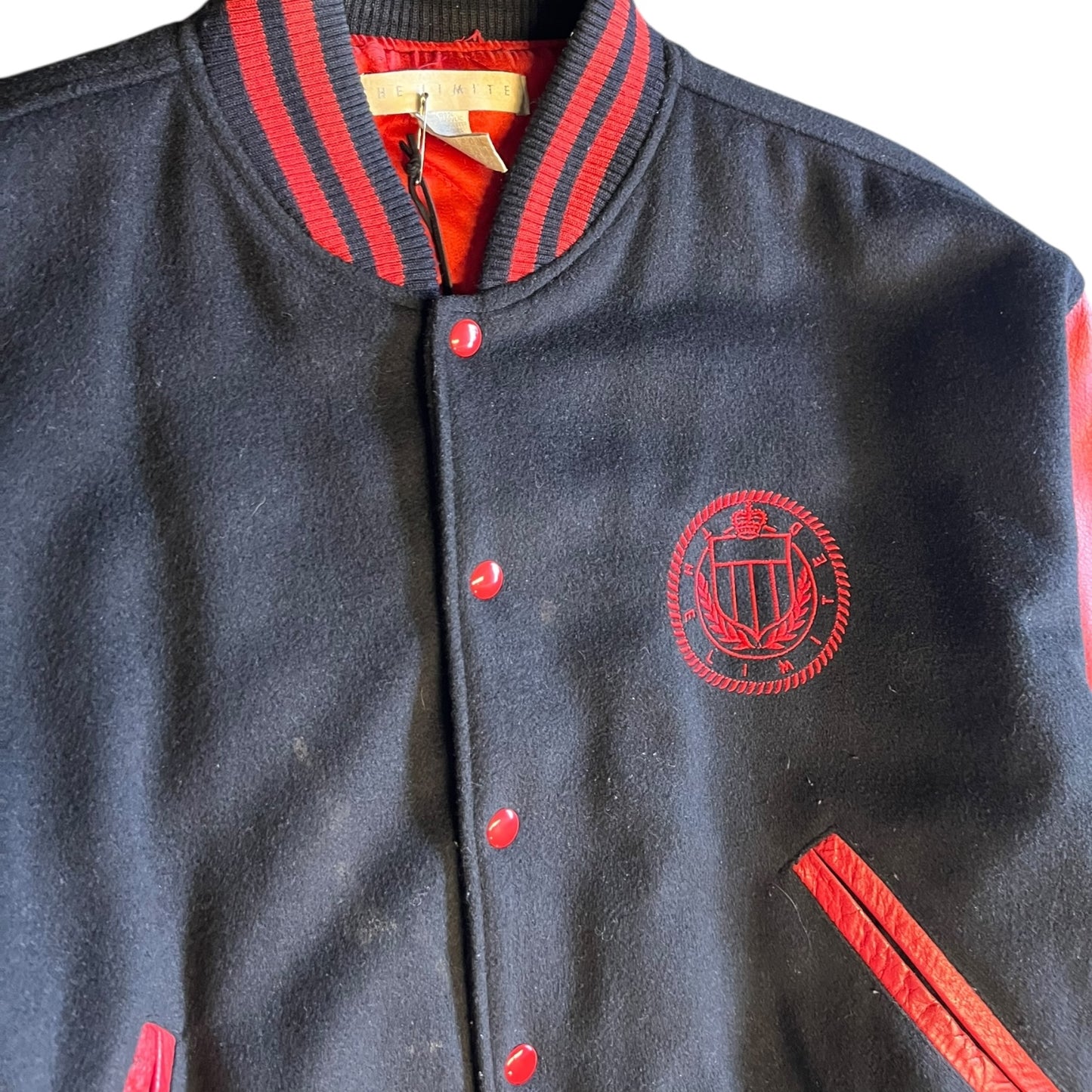 Vintage The Limited Wool/Leather Varsity Jacket