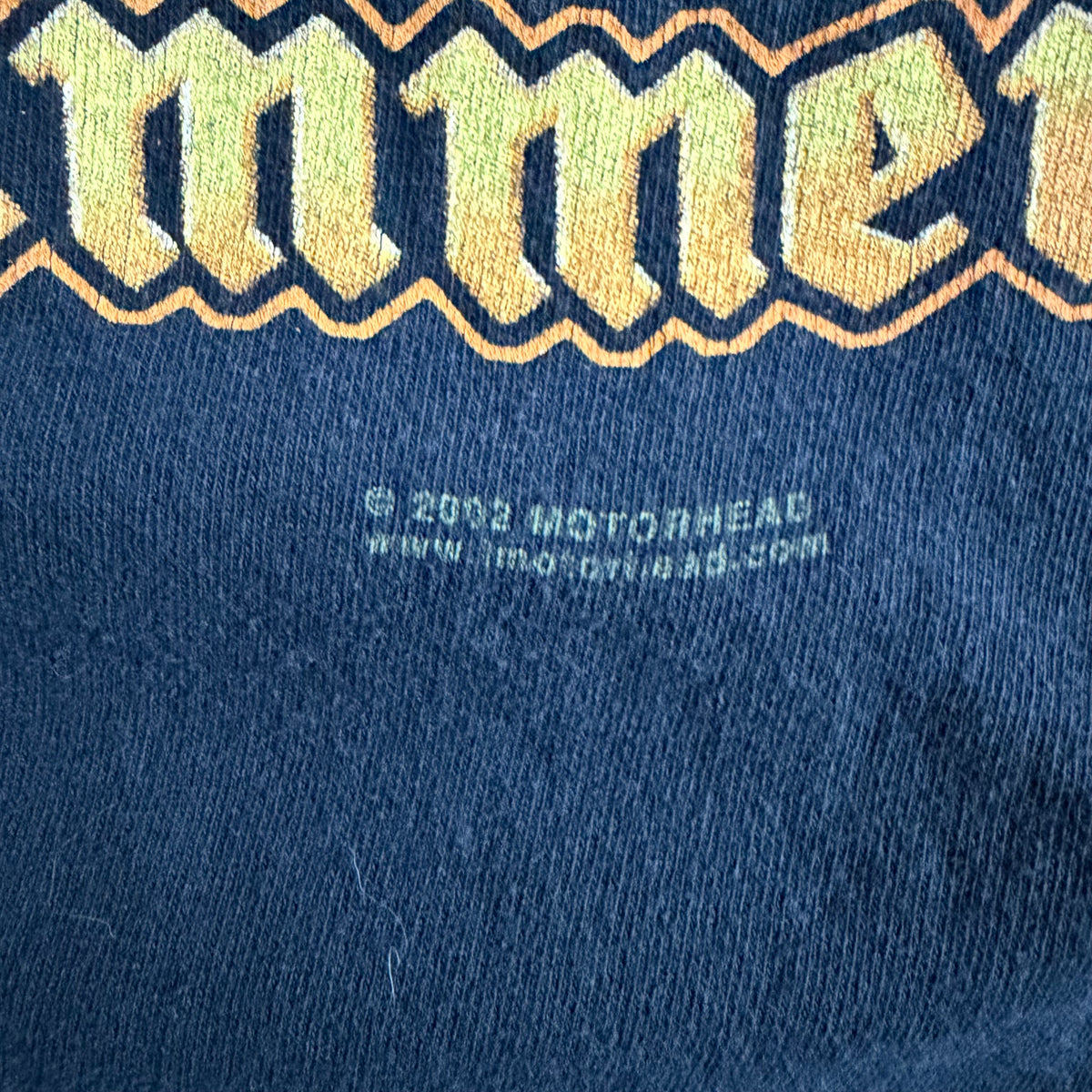 Vintage Motörhead Hammered Tour T Shirt
