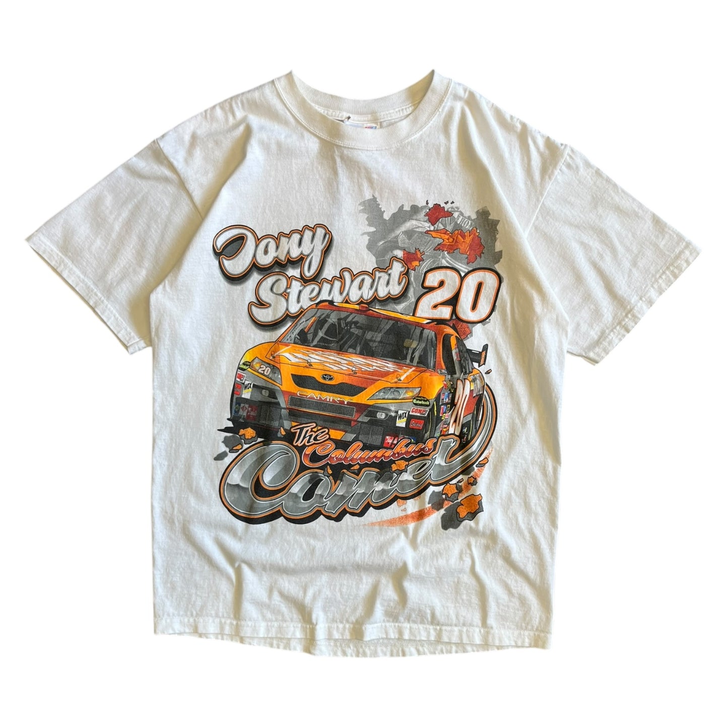 Vtg NASCAR Tony Stewart The Columbus Comet T Shirt
