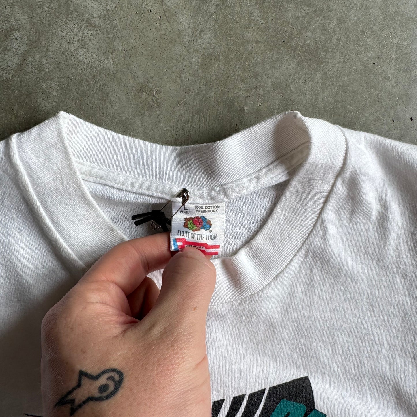 Vintage ‘94 DSM Dam To Dam 20k Road Race Tee