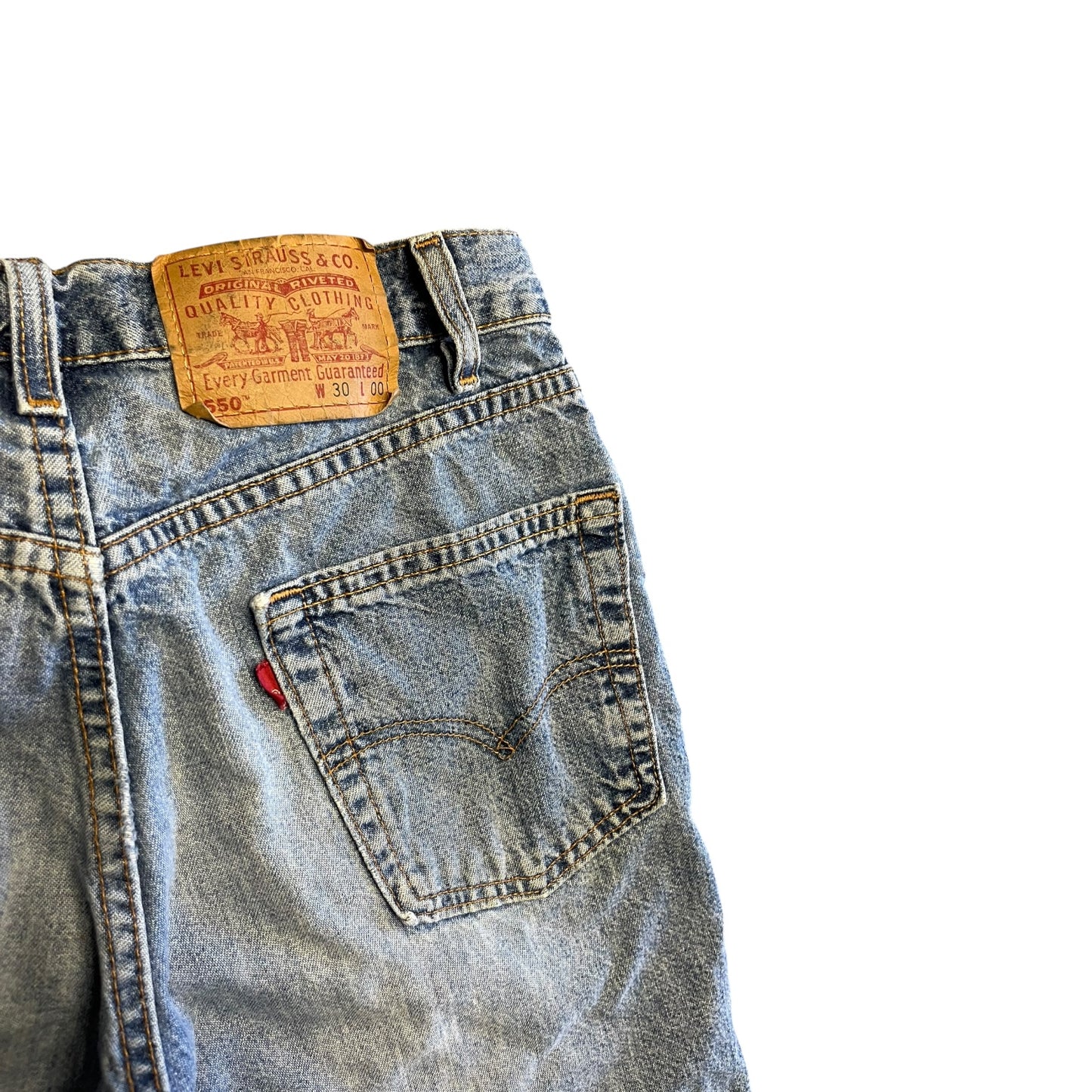 Vintage Levi’s 550 Relaxed Fit Jorts