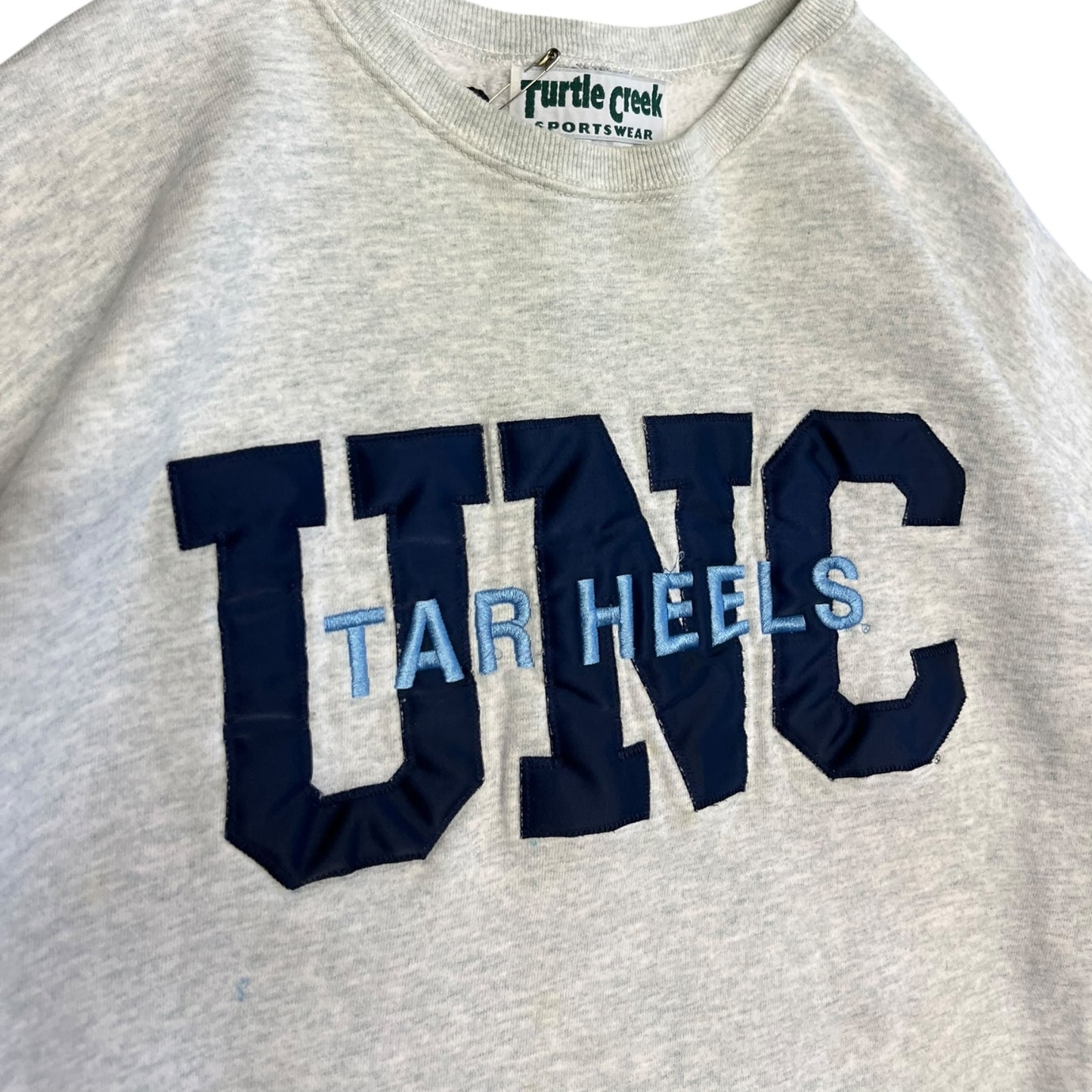 Vintage UNC Tarheels Embroidered Sweatshirt