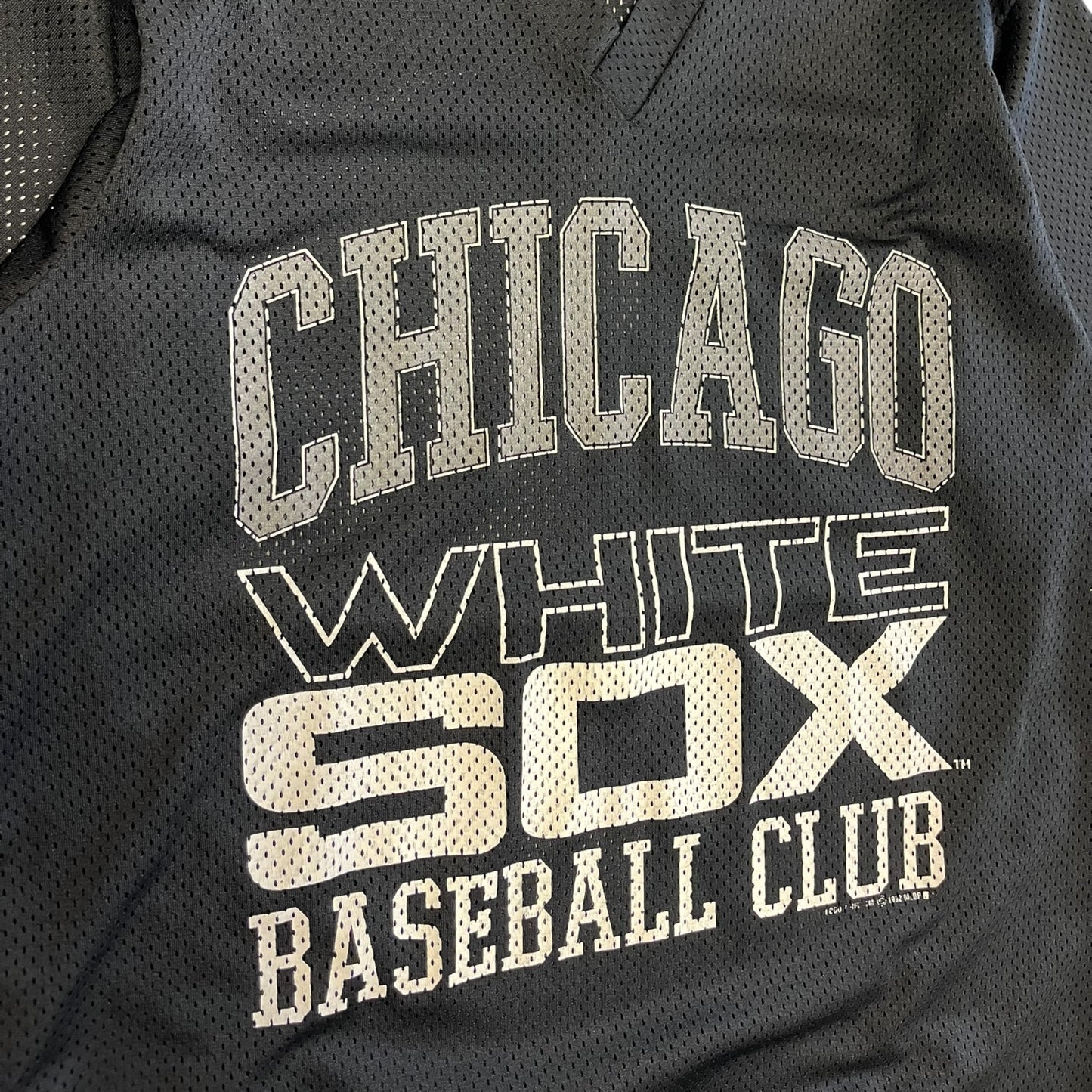 Vintage Logo 7 Chicago White Sox Mesh Football Jersey