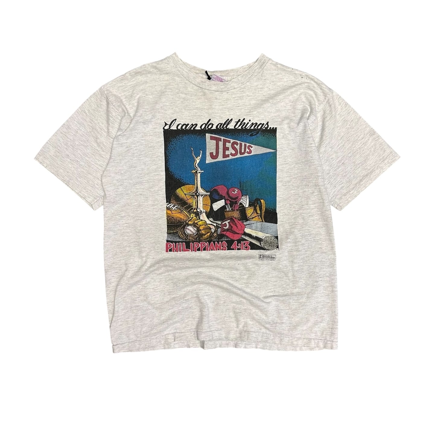 Vintage I Can Do All Things Jesus Tee