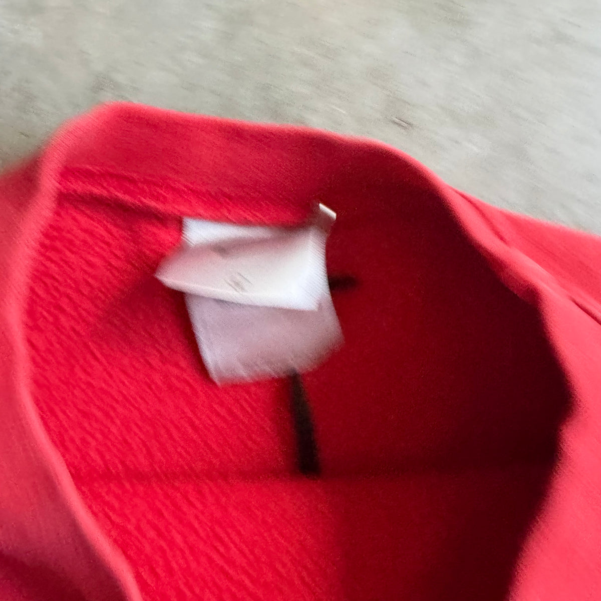 Y2K Nike Split Embroidered Red Sweatshirt