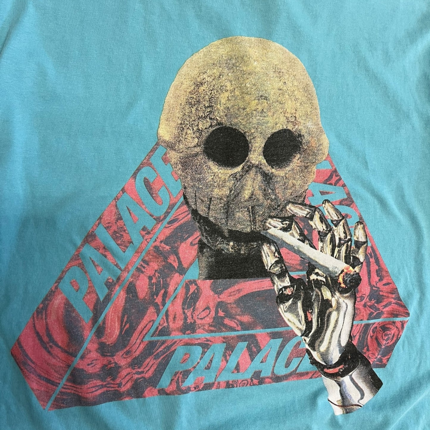 Palace Red Liquid Logo Tee