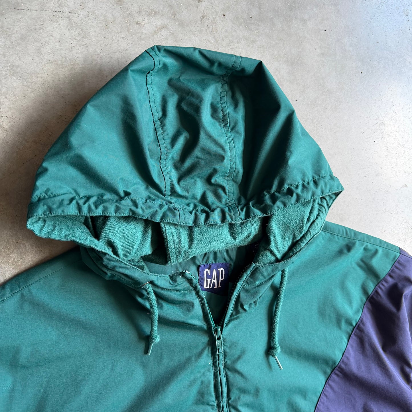 Vintage GAP Horizontal Two Tone Windbreaker