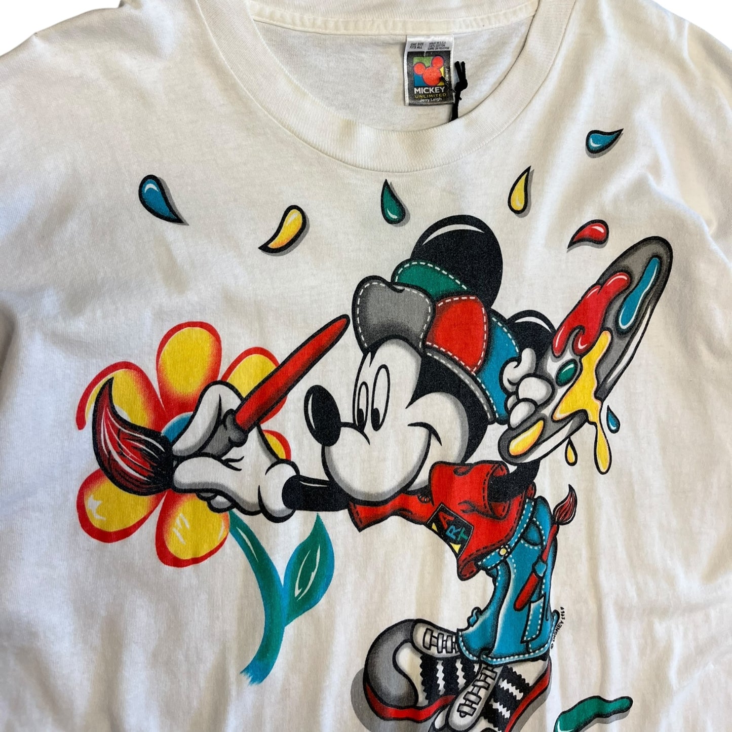 Vintage Mickey Paint Maniac Tee