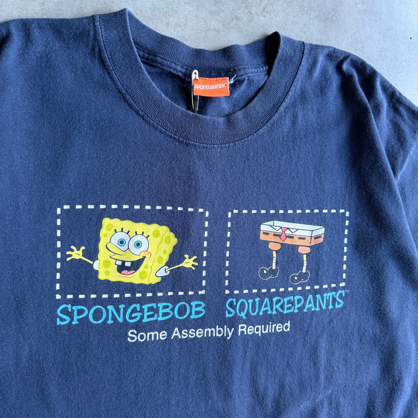 Vintage SpongeBob SquarePants Some Assembly Required T Shirt