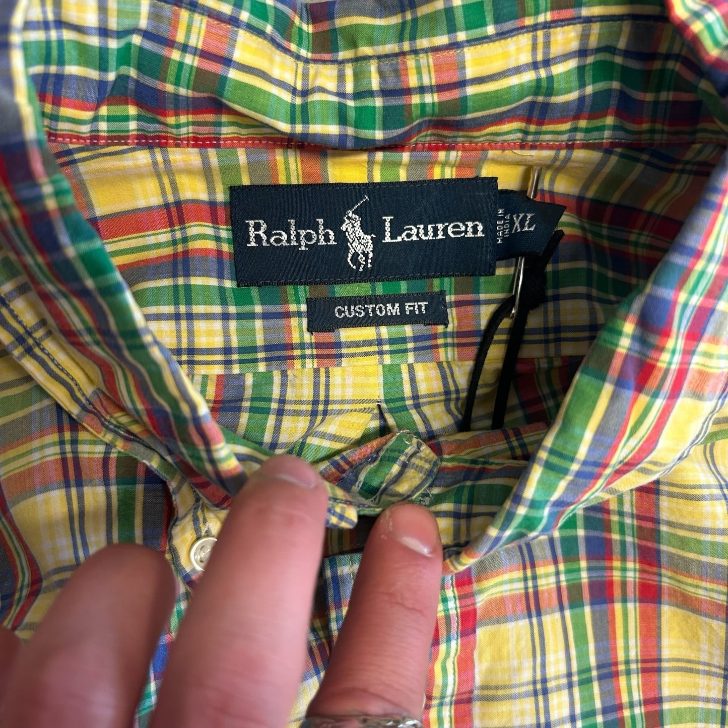 Vintage Ralph Lauren Plaid Button Up Shirt
