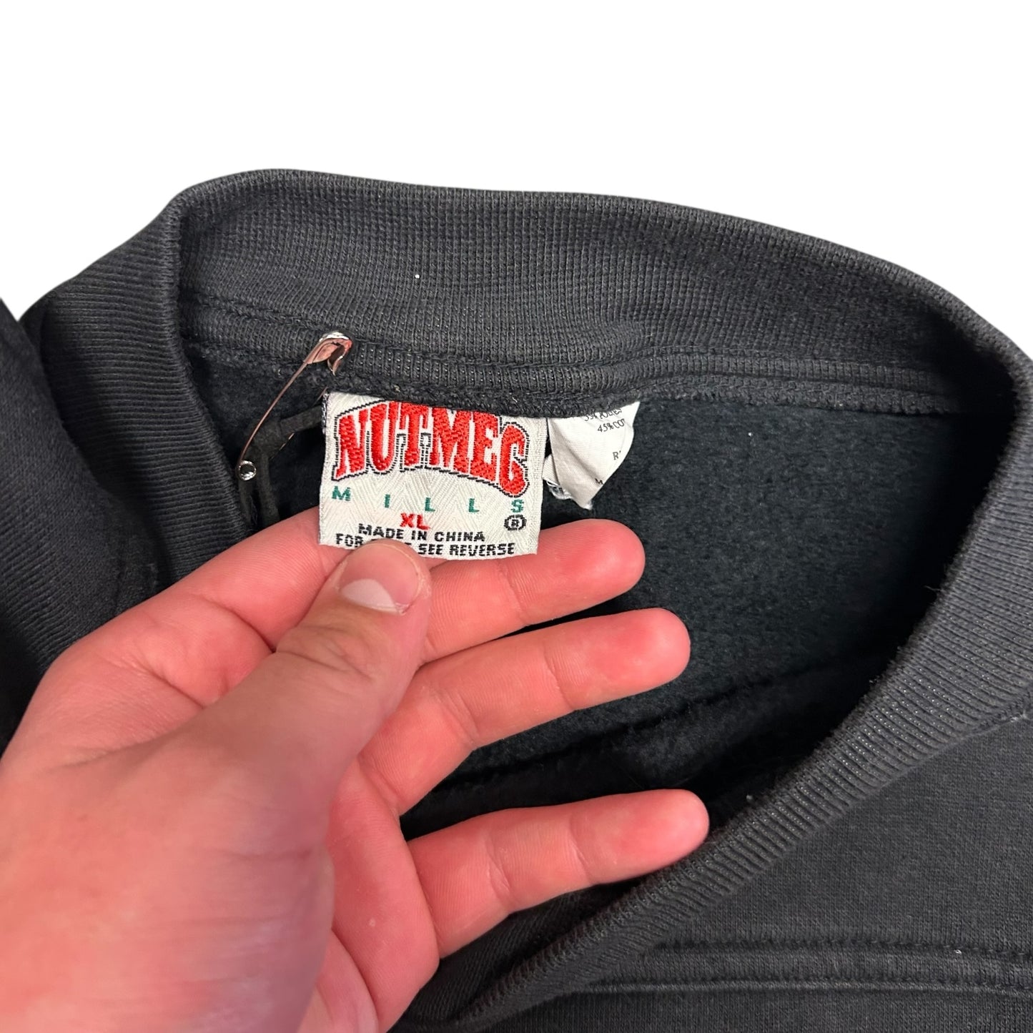 Vintage Nutmeg Rusty Wallace 2 Black Sweatshirt