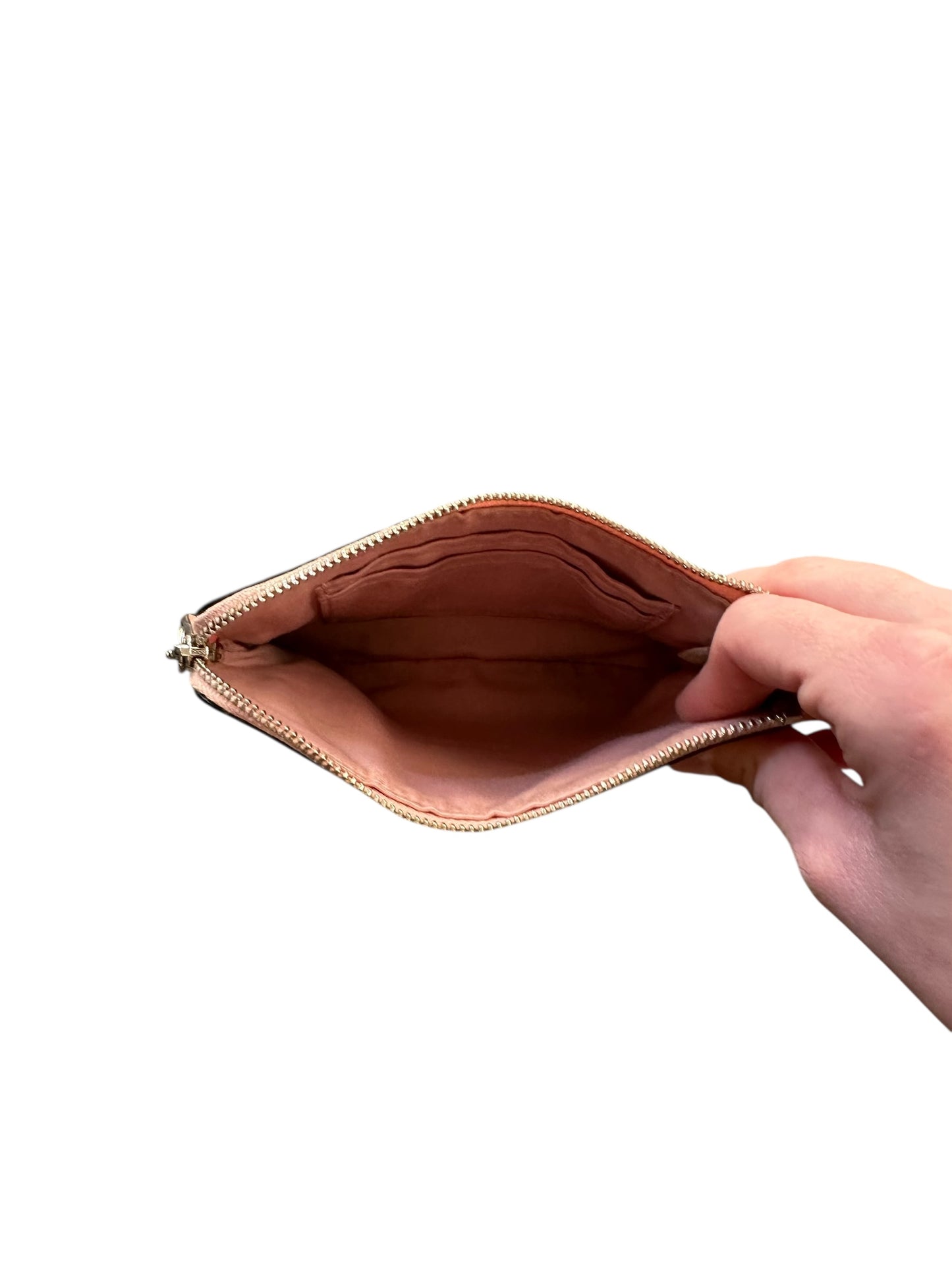 Coach Pink Wristlet Pouch