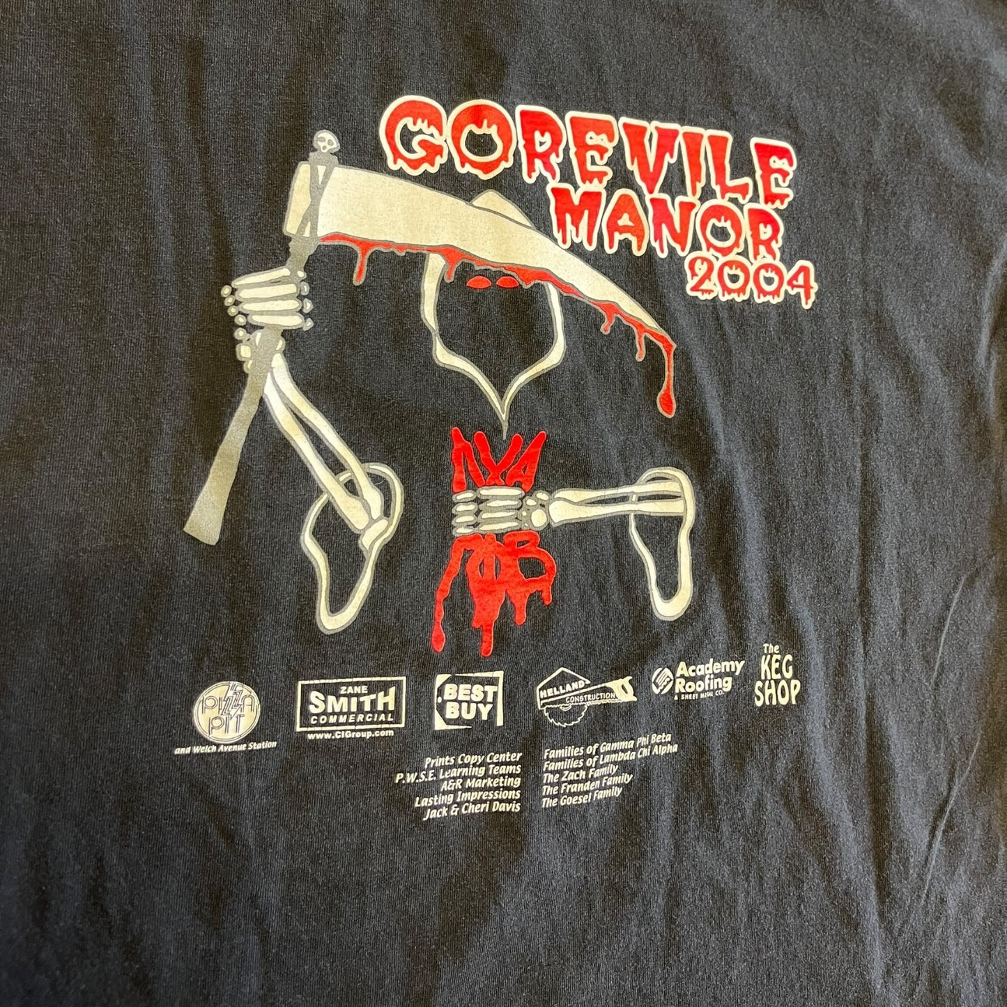 Y2K Axa Rob Corevile Manor Long Sleeve Tee