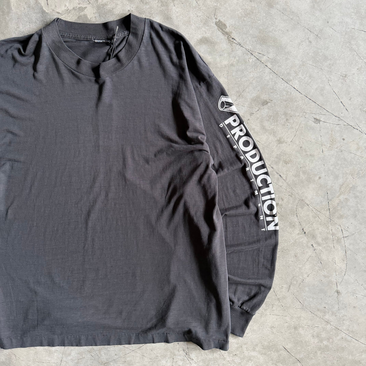 Vintage Des Moines Register Production Dept. Longsleeve