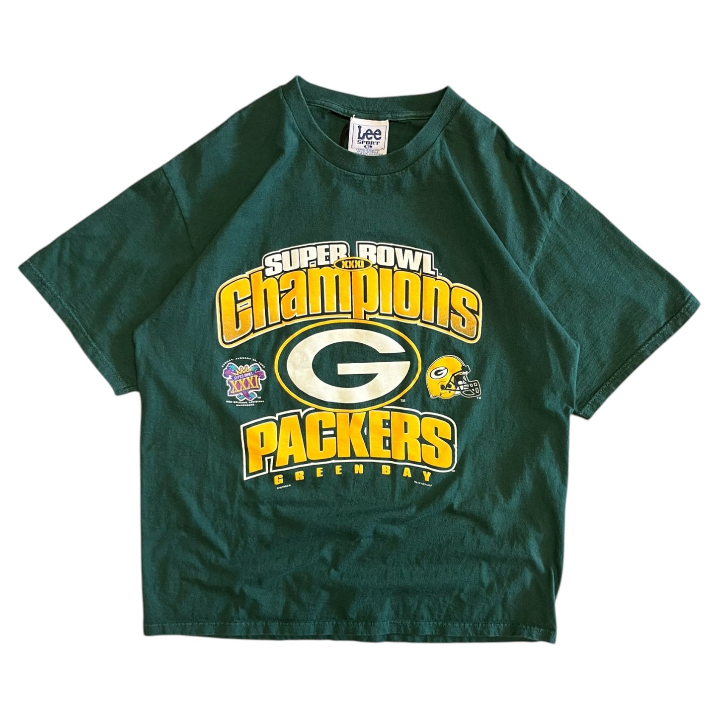 Vintage Green Bay Packers Super Bowl XXXI Champions T Shirt