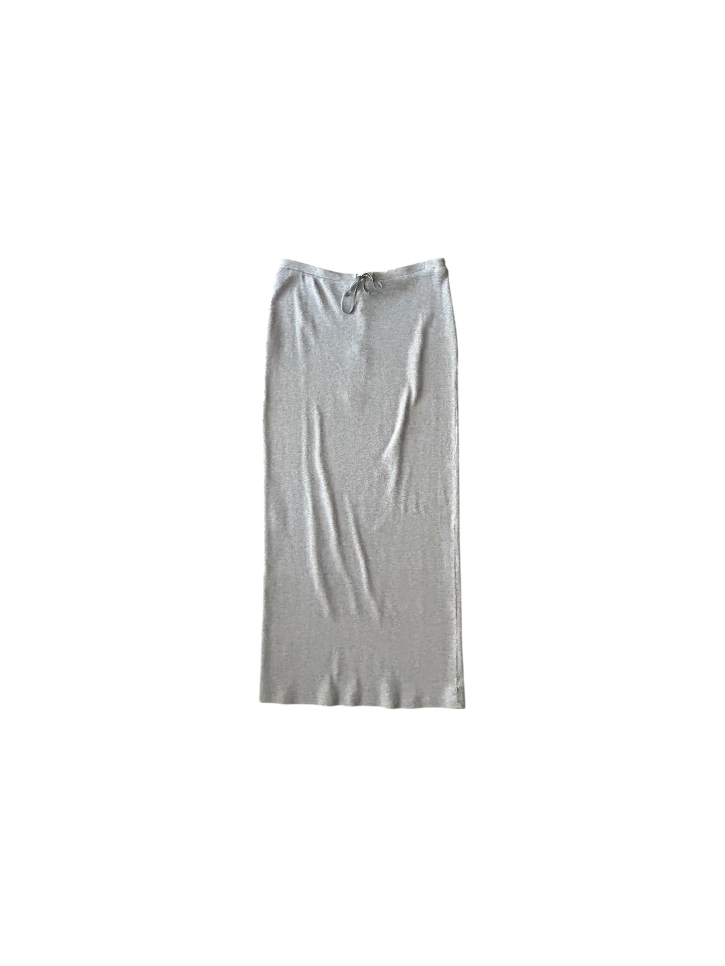 Women’s Y2K Express Grey Sweater Maxi Skirt