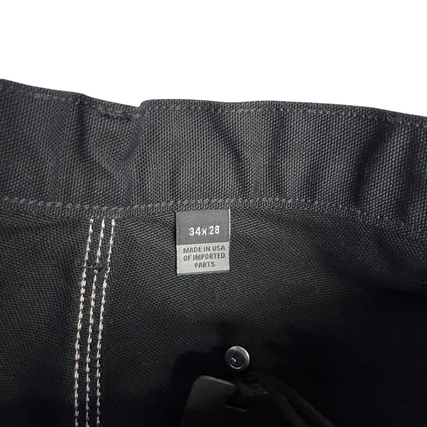 Y2K Black Carhartt Double Knees