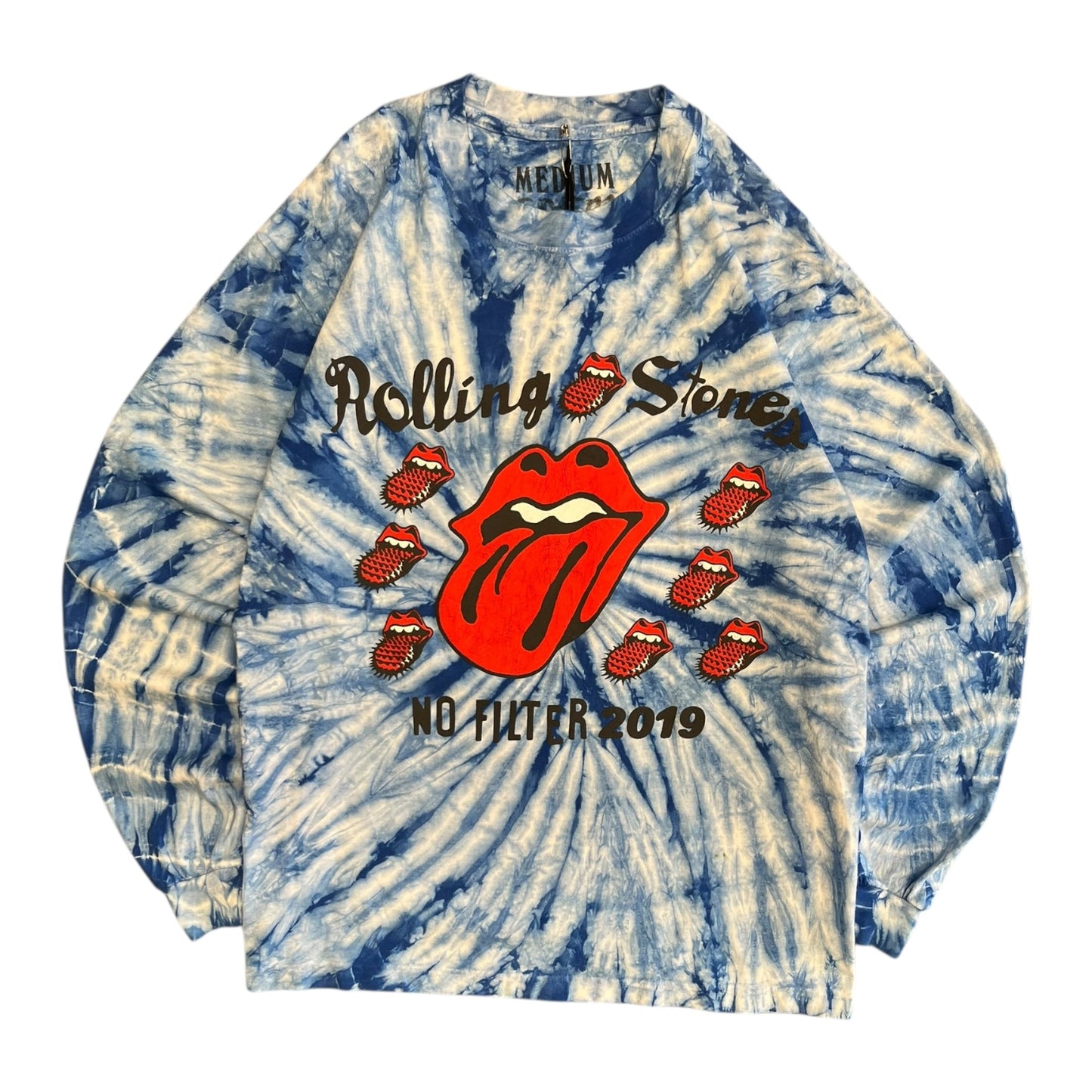 Tie Dye Rolling Stones 2019 USA Tour Longsleeve