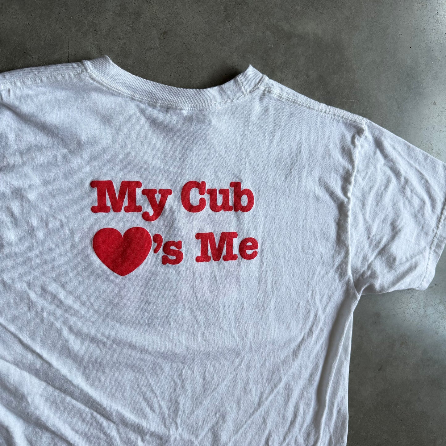 Y2K Mutual Cub Love Quote Tee